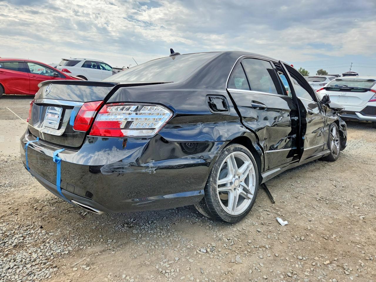 2012 Mercedes-benz E 350 Black vin: WDDHF5KB4CA655246