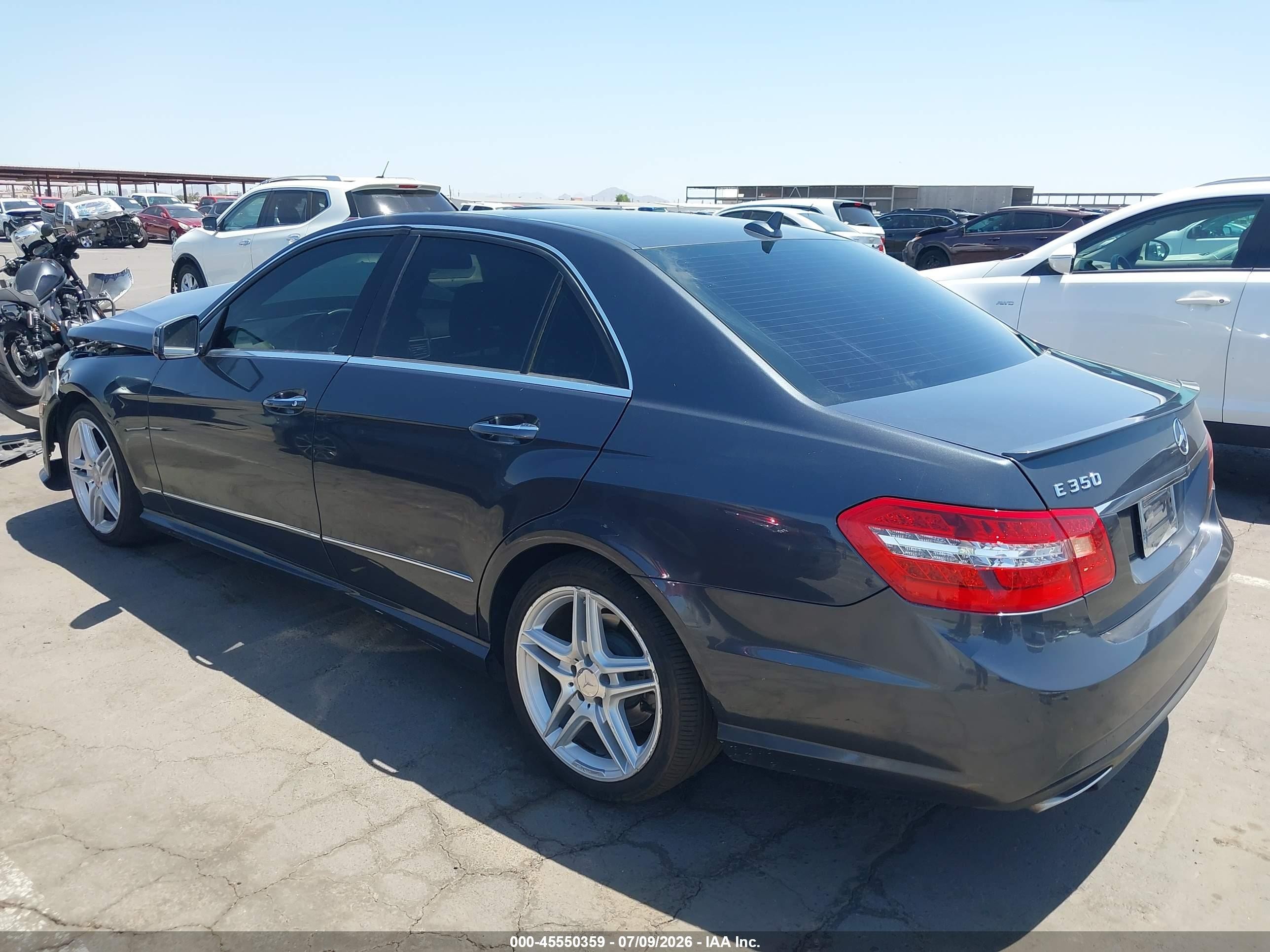 2013 Mercedes-benz E 350   Gray vin: WDDHF5KB4DA668788