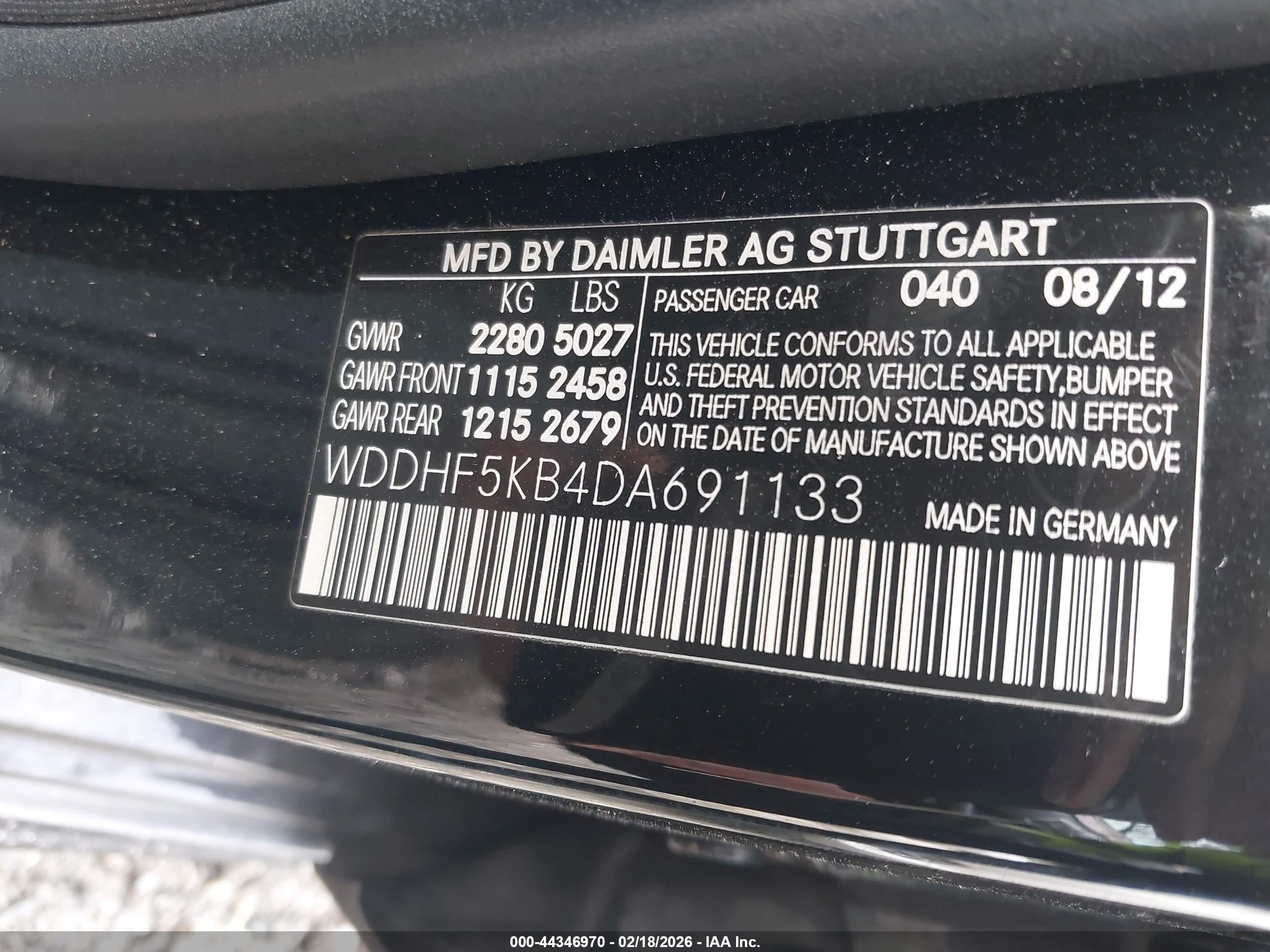 2013 Mercedes-benz E 350   Black vin: WDDHF5KB4DA691133