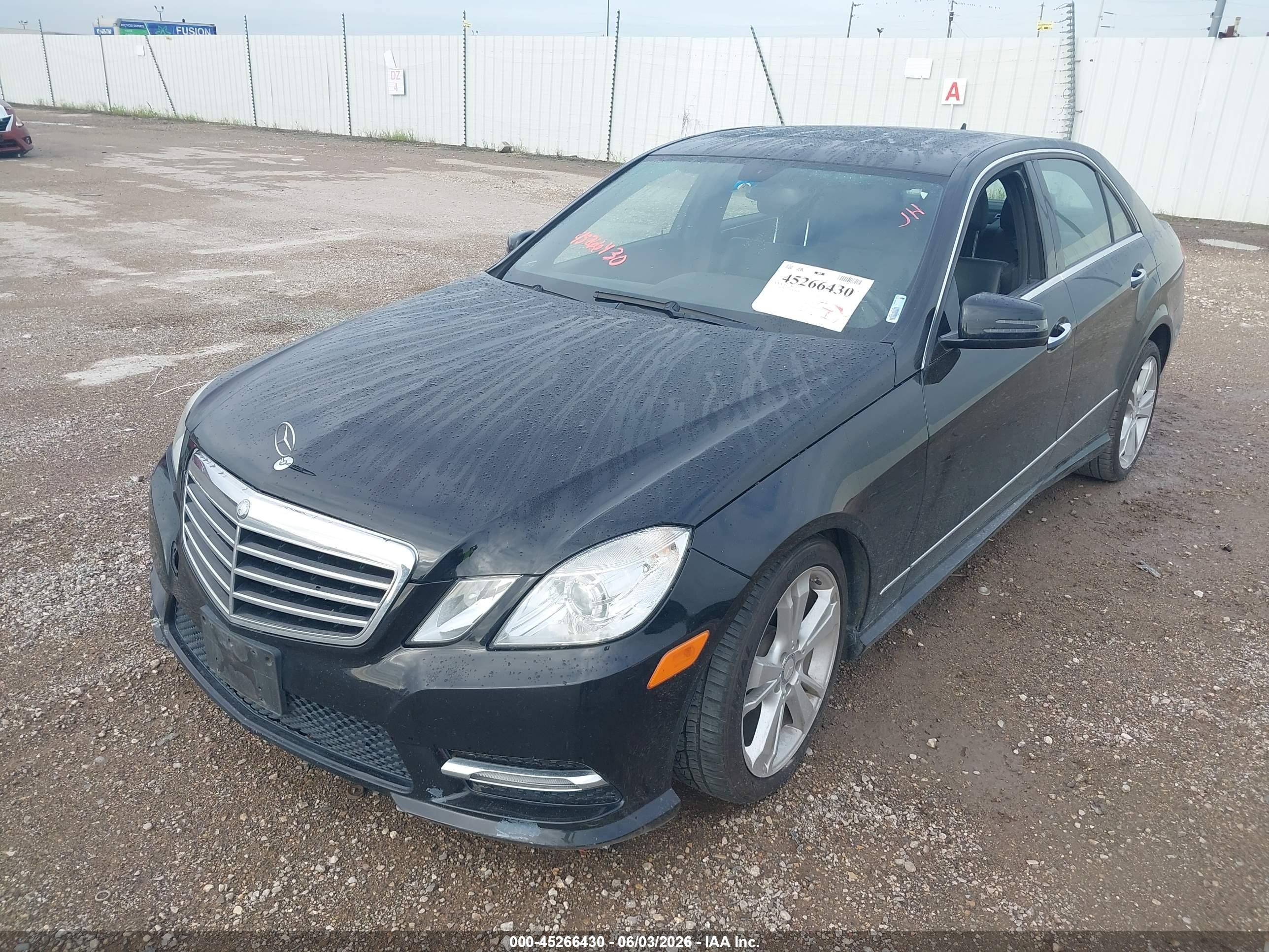 2013 Mercedes-benz E 350   Black vin: WDDHF5KB4DA719562