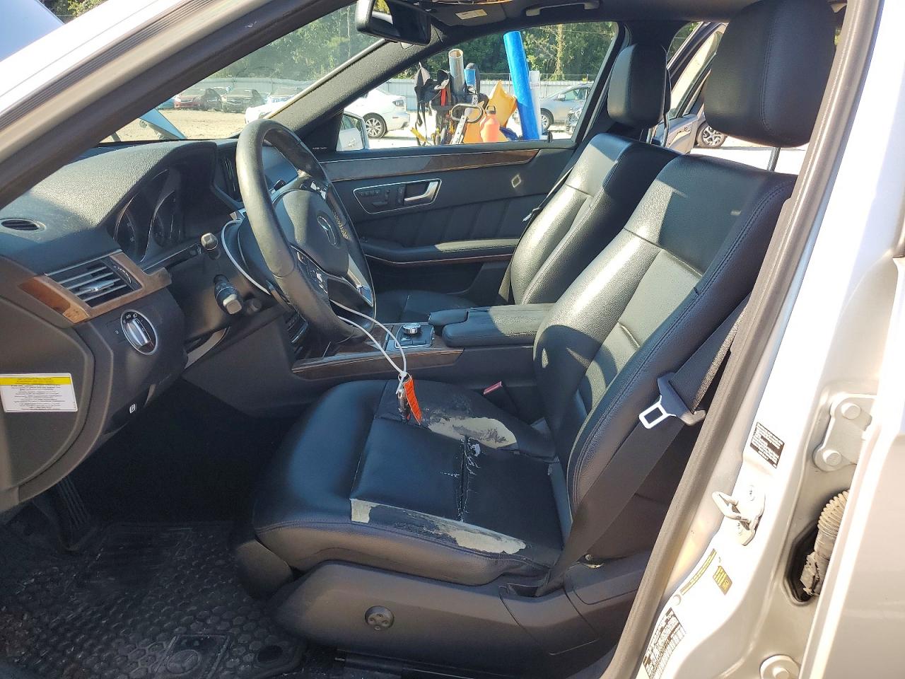 2013 Mercedes-benz E 350 Silver vin: WDDHF5KB4DA727175