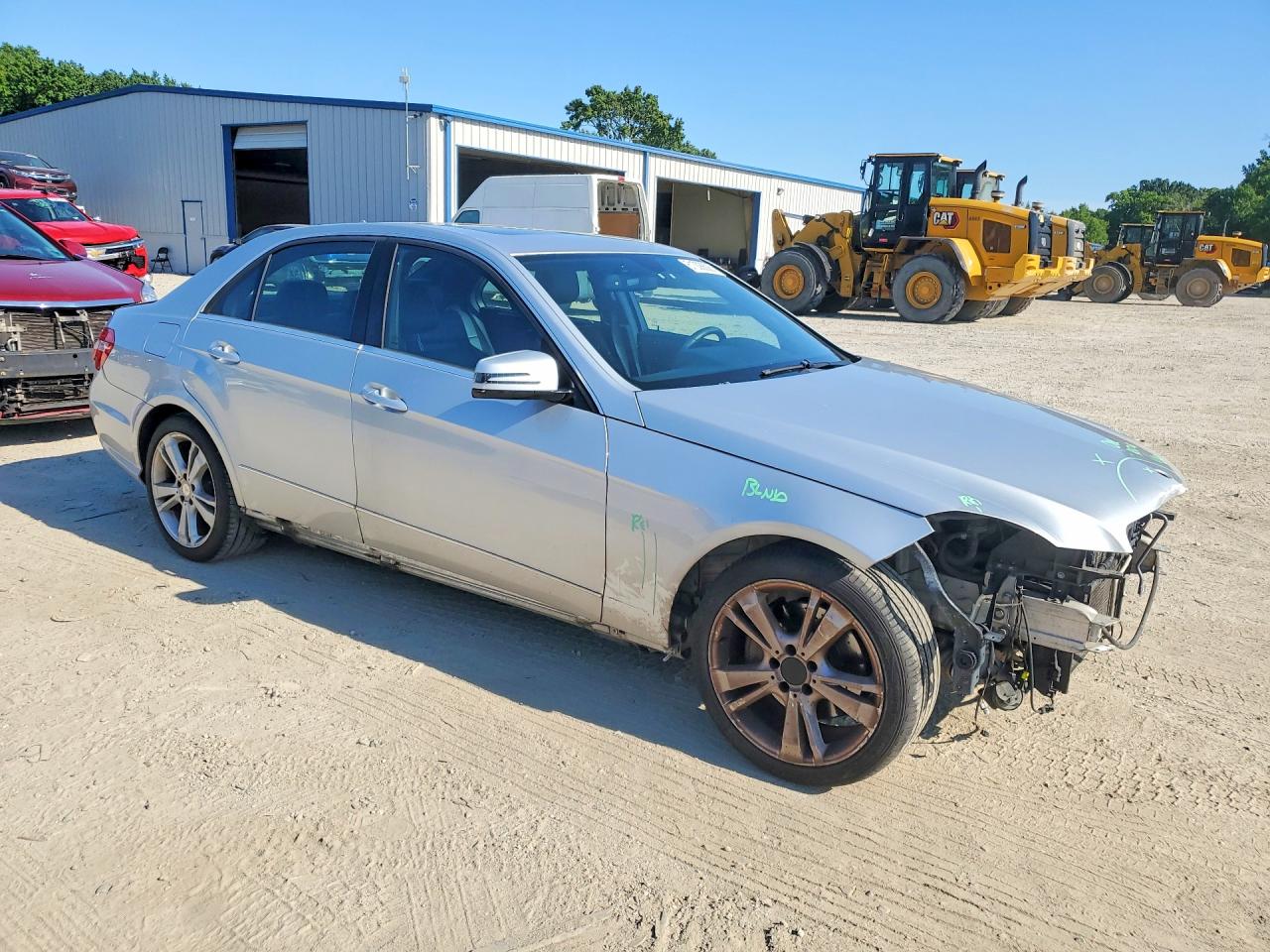 2013 Mercedes-benz E 350 Silver vin: WDDHF5KB4DA727175