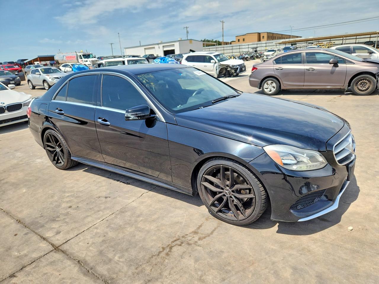 2014 Mercedes-benz E 350 Black vin: WDDHF5KB4EA821834
