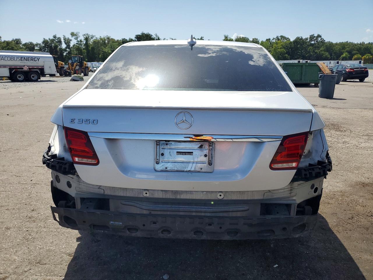 2014 Mercedes-benz E 350 Silver vin: WDDHF5KB4EA902252