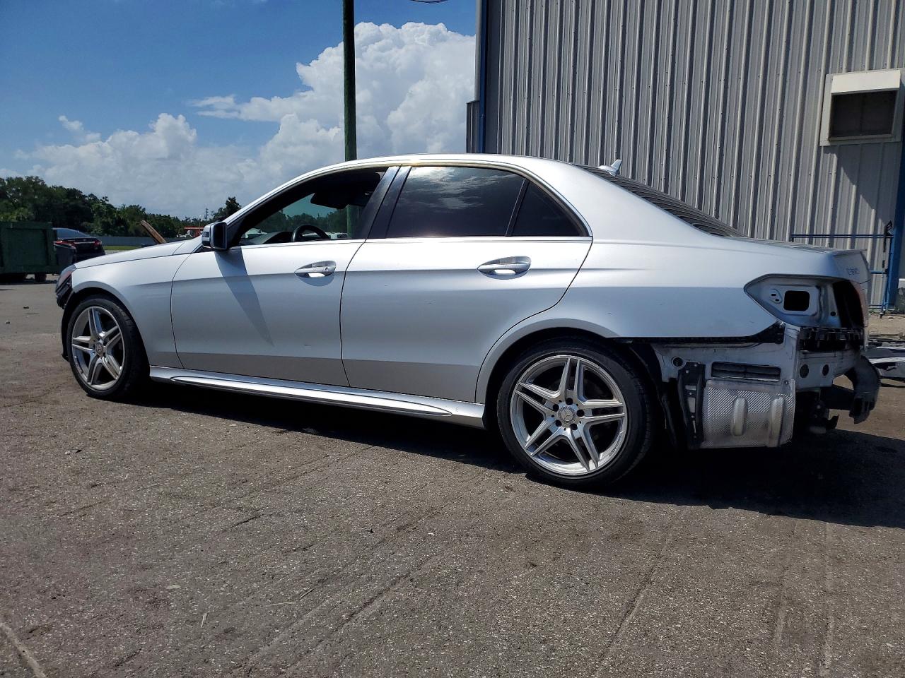 2014 Mercedes-benz E 350 Silver vin: WDDHF5KB4EA902252