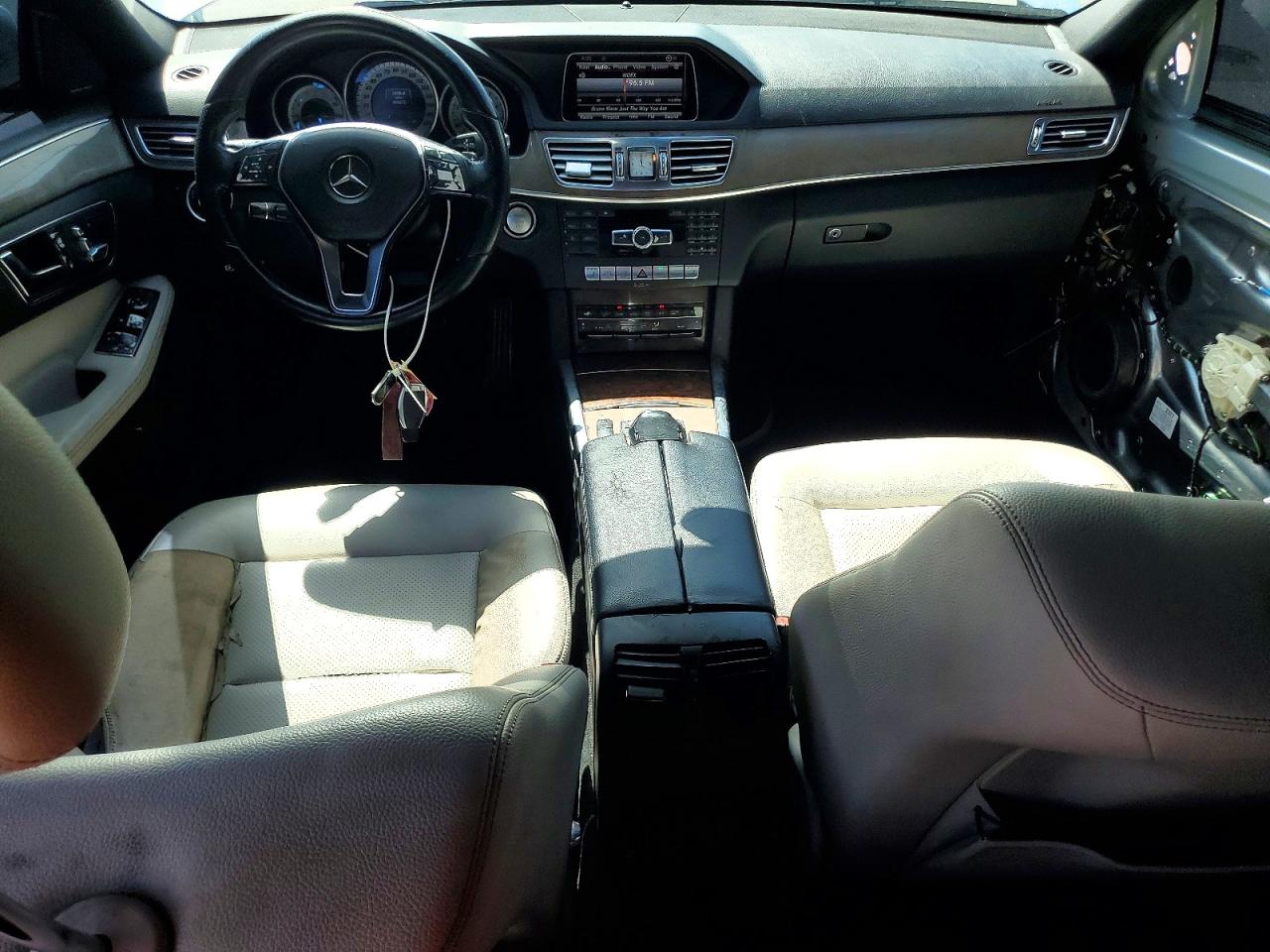 2014 Mercedes-benz E 350 Silver vin: WDDHF5KB4EA902252