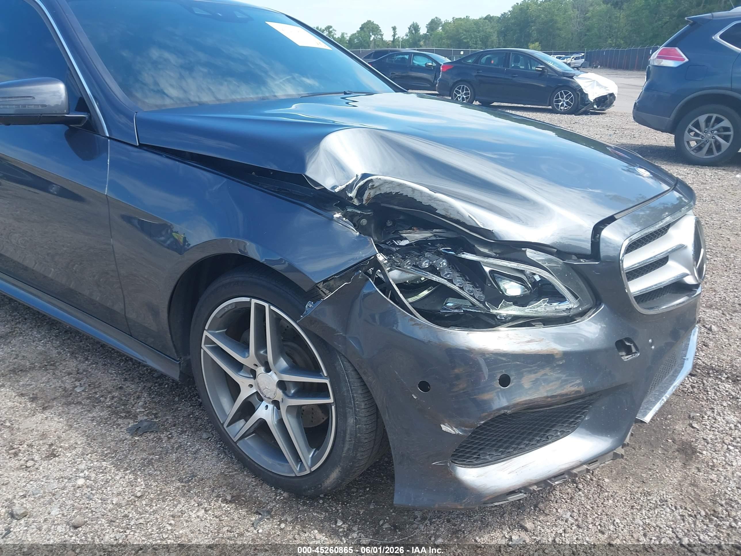 2014 Mercedes-benz E 350   Gray vin: WDDHF5KB4EA974794