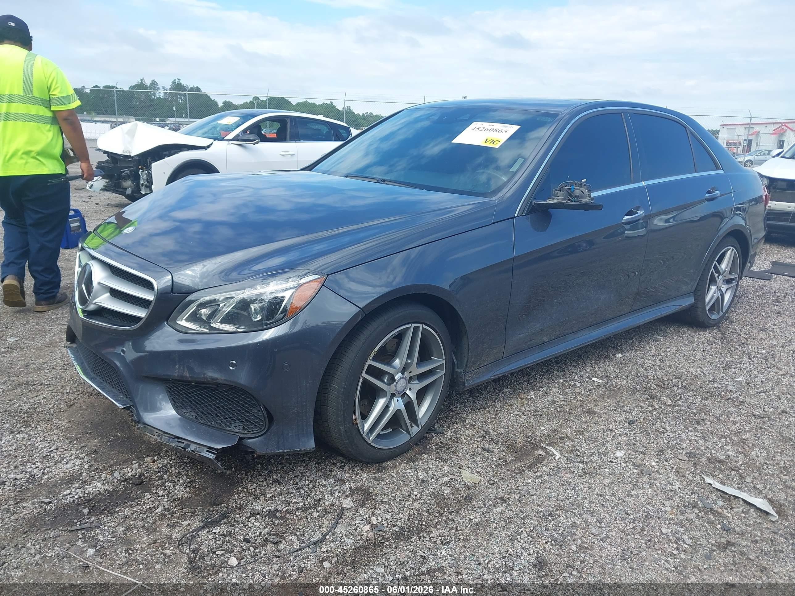 2014 Mercedes-benz E 350   Gray vin: WDDHF5KB4EA974794