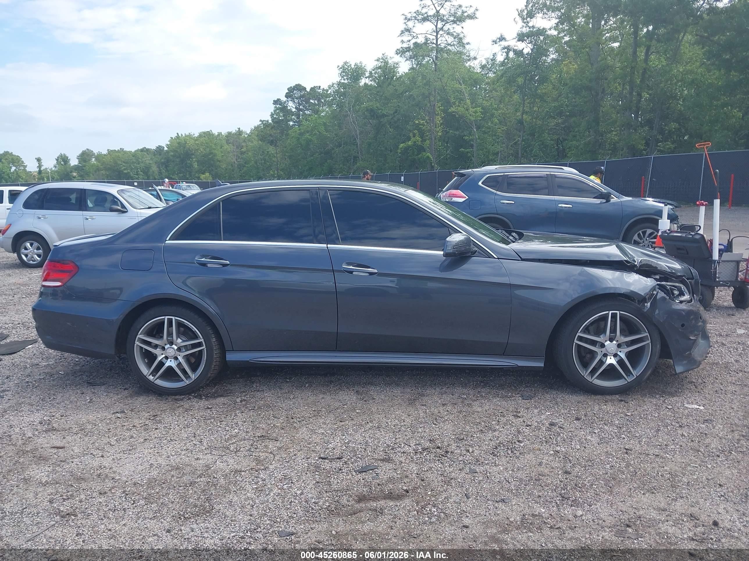 2014 Mercedes-benz E 350   Gray vin: WDDHF5KB4EA974794
