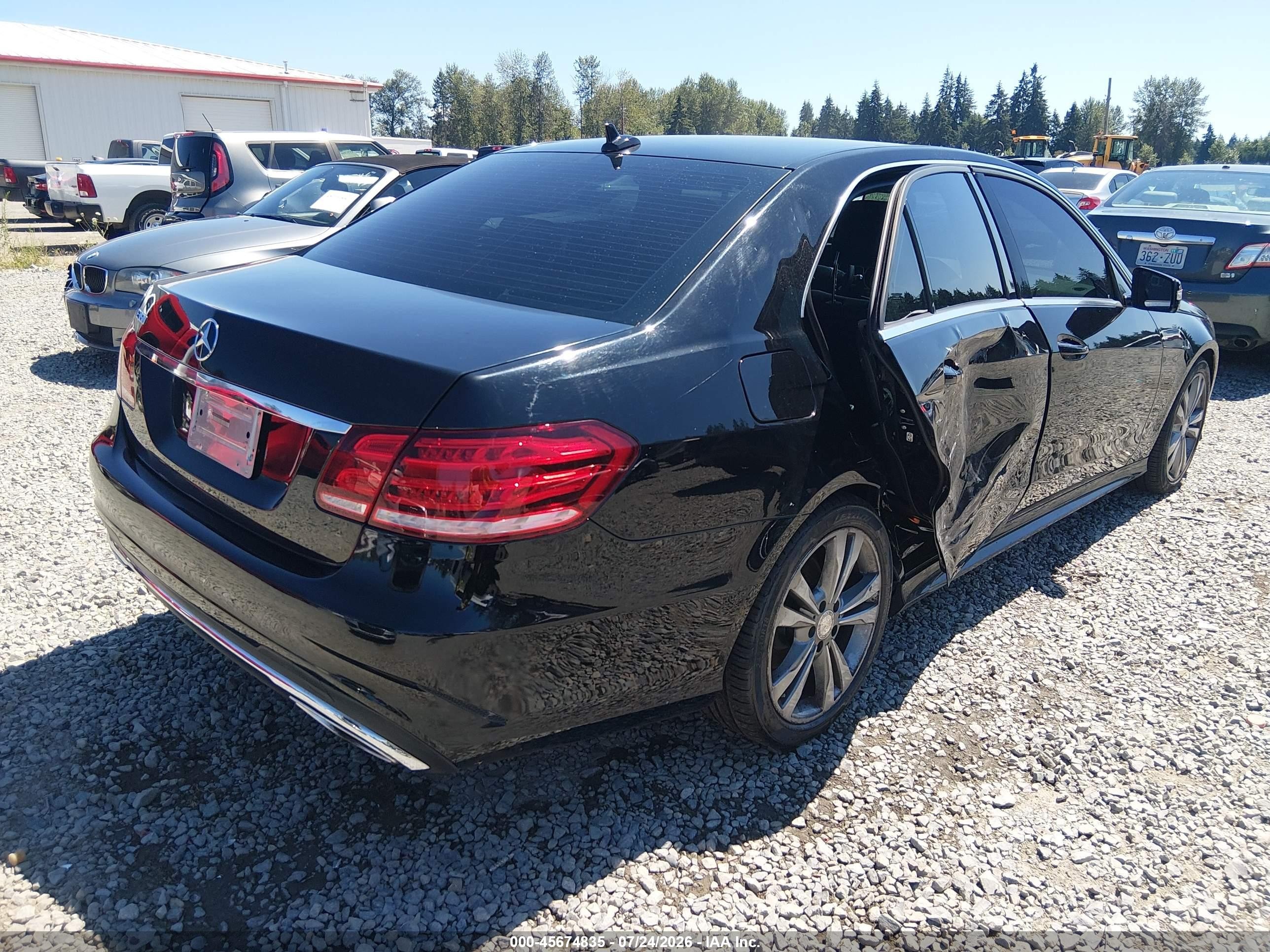 2014 Mercedes-benz E 350 Black vin: WDDHF5KB4EB014689