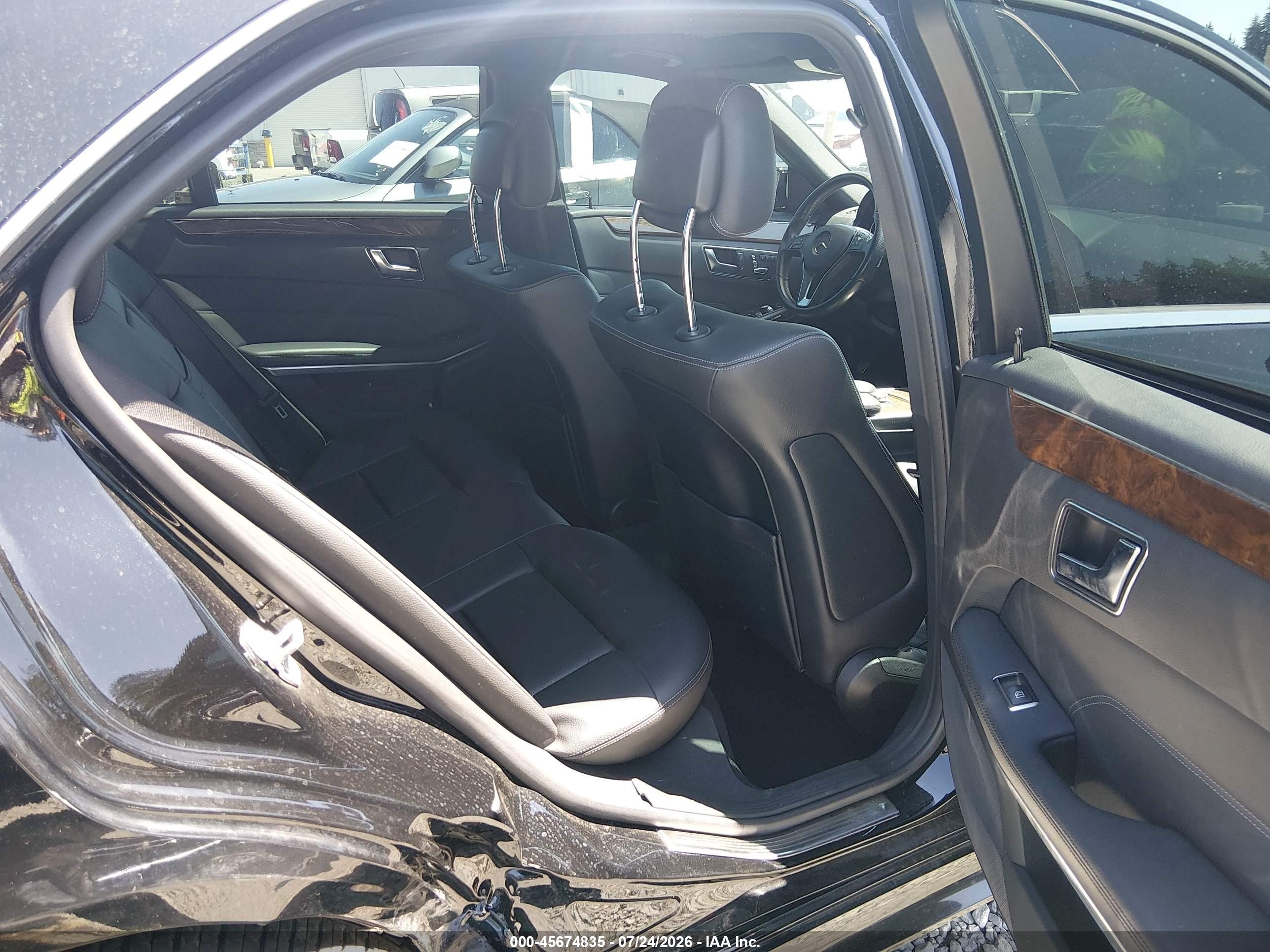2014 Mercedes-benz E 350 Black vin: WDDHF5KB4EB014689