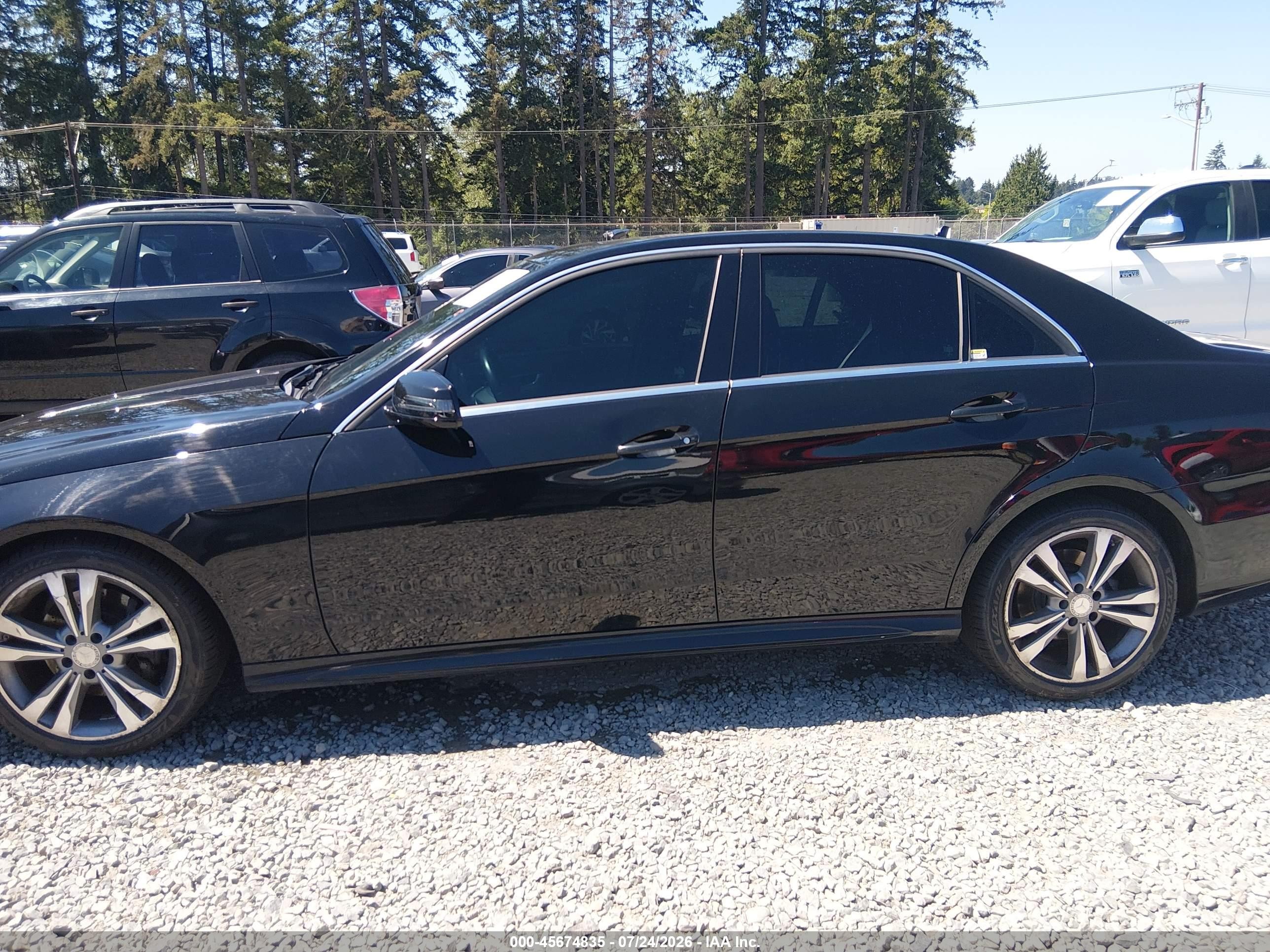 2014 Mercedes-benz E 350 Black vin: WDDHF5KB4EB014689
