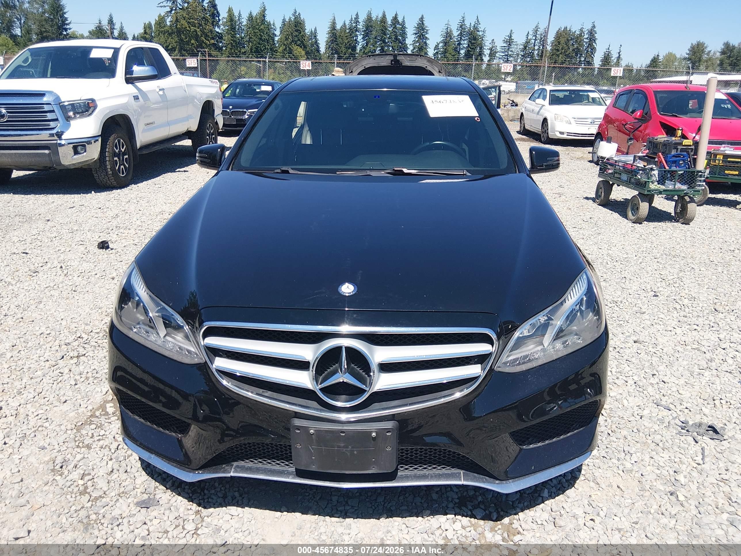 2014 Mercedes-benz E 350 Black vin: WDDHF5KB4EB014689