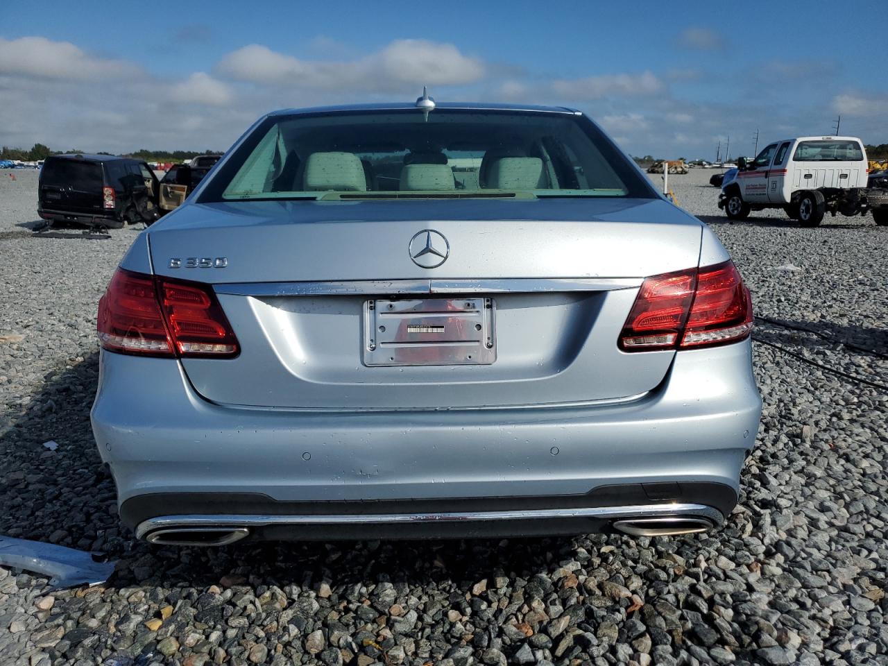 2014 Mercedes-benz E 350 Silver vin: WDDHF5KB4EB054741