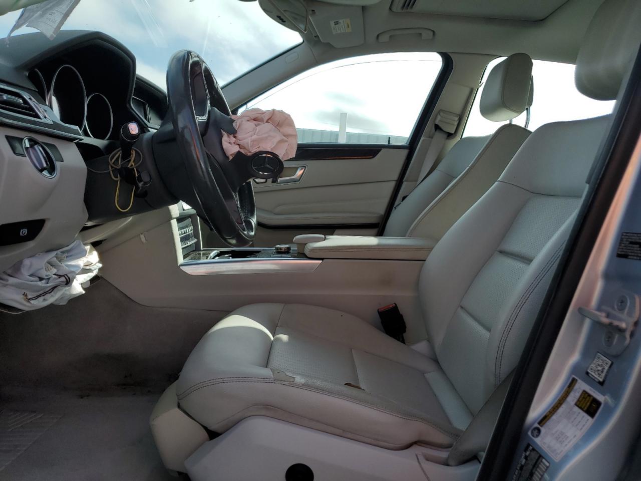 2014 Mercedes-benz E 350 Silver vin: WDDHF5KB4EB054741