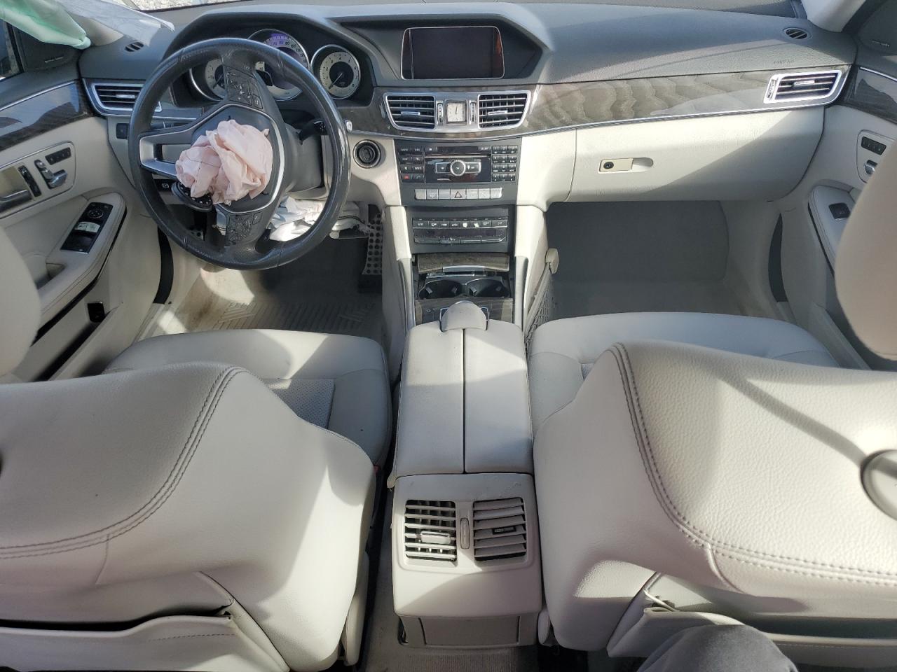 2014 Mercedes-benz E 350 Silver vin: WDDHF5KB4EB054741