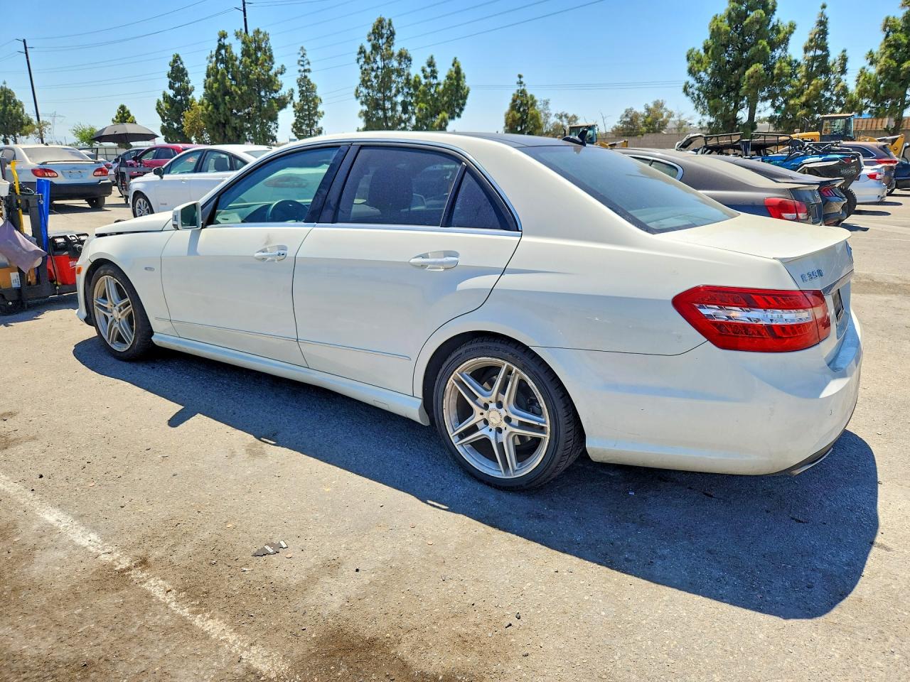 2012 Mercedes-benz E 350 White vin: WDDHF5KB5CA531809