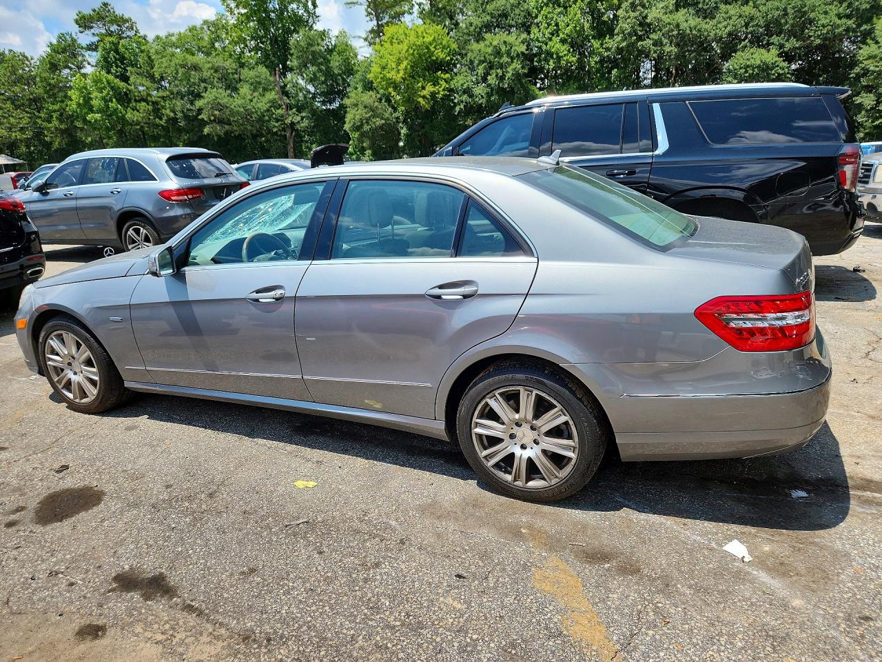 2012 Mercedes-benz E 350 Silver vin: WDDHF5KB5CA534595