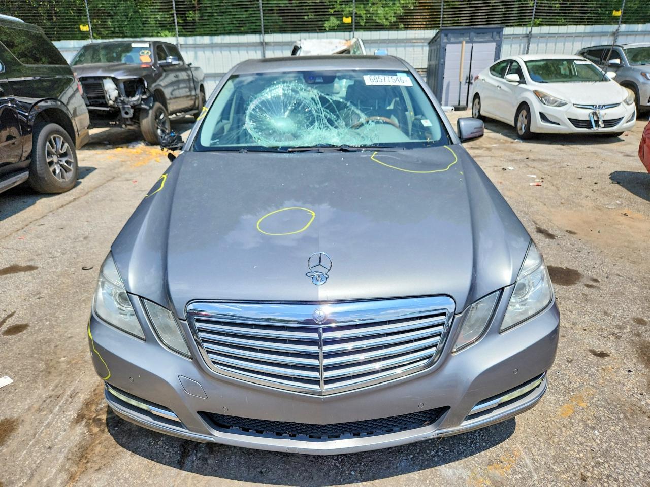 2012 Mercedes-benz E 350 Silver vin: WDDHF5KB5CA534595
