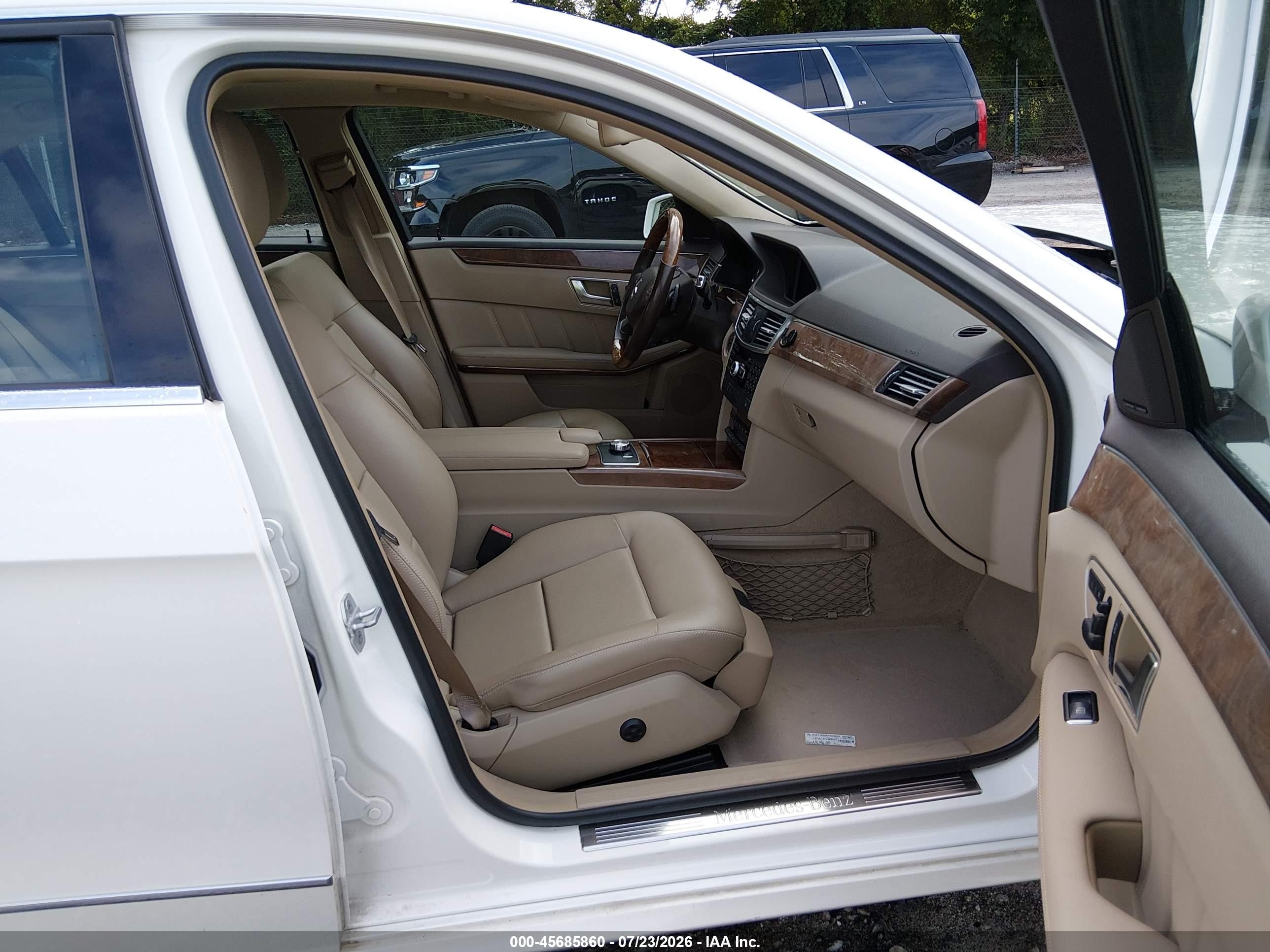2013 Mercedes-benz E 350 Белый vin: WDDHF5KB5DA706349