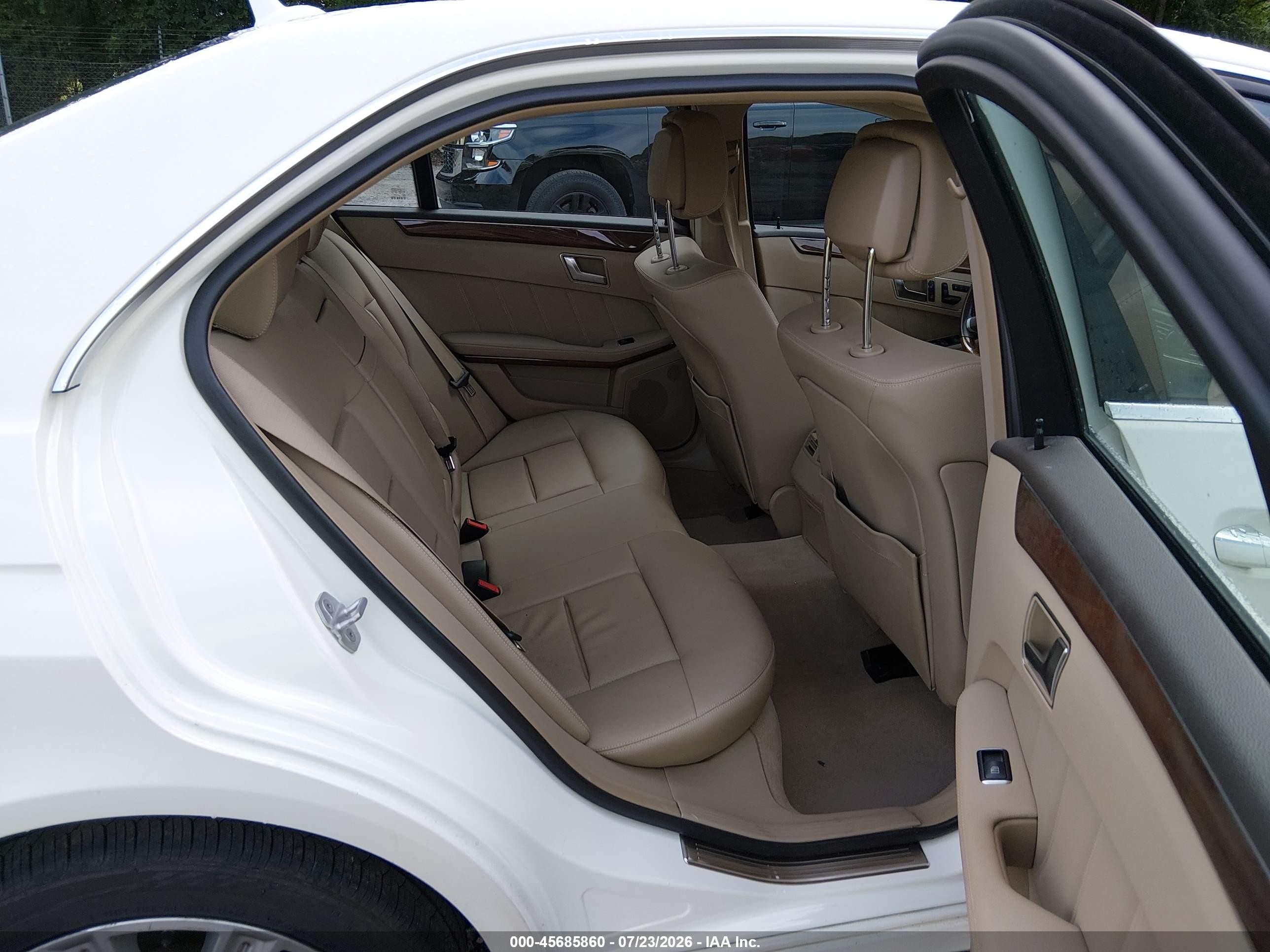 2013 Mercedes-benz E 350 Белый vin: WDDHF5KB5DA706349
