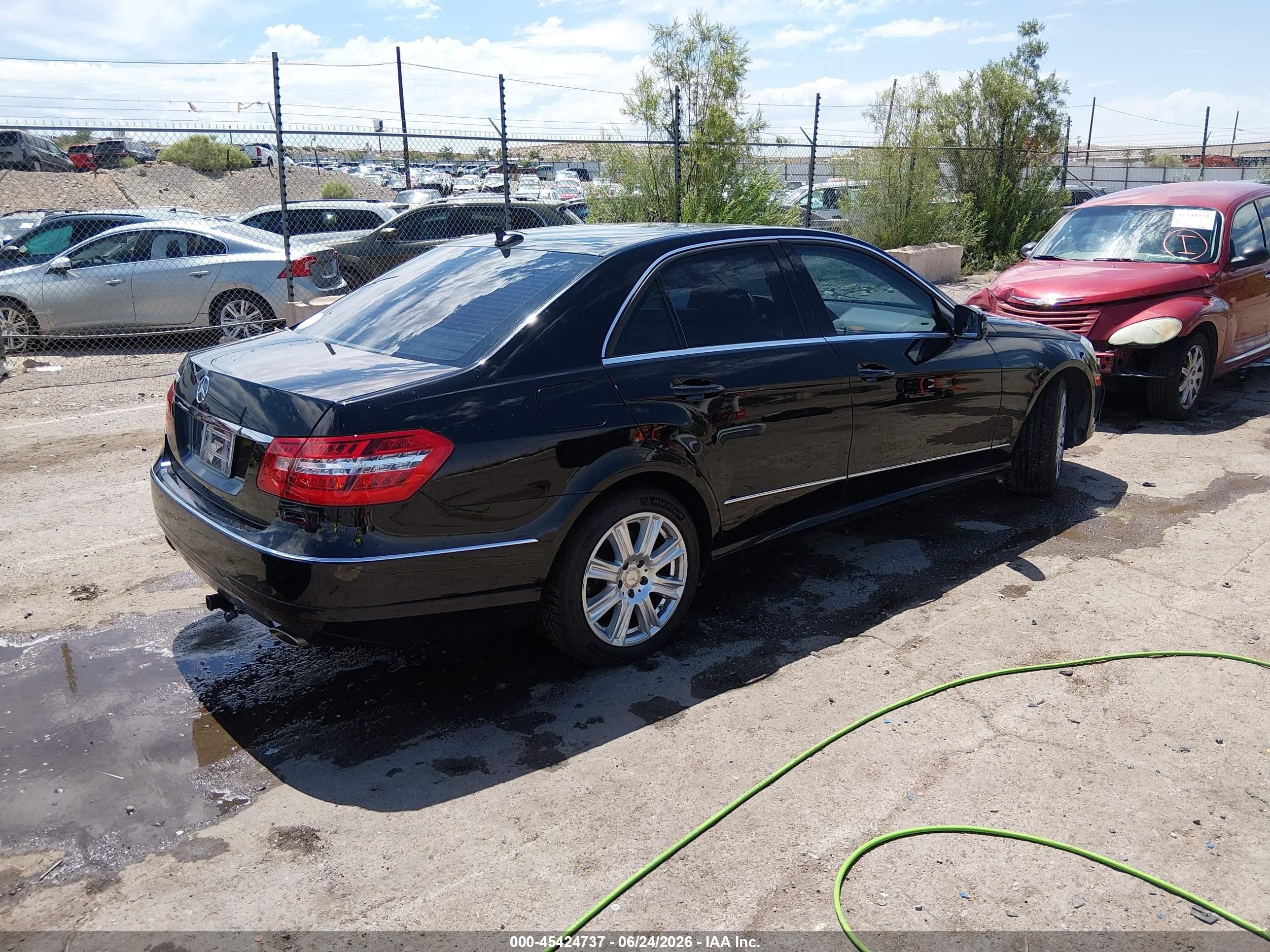 2013 Mercedes-benz E 350   Black vin: WDDHF5KB5DA722406