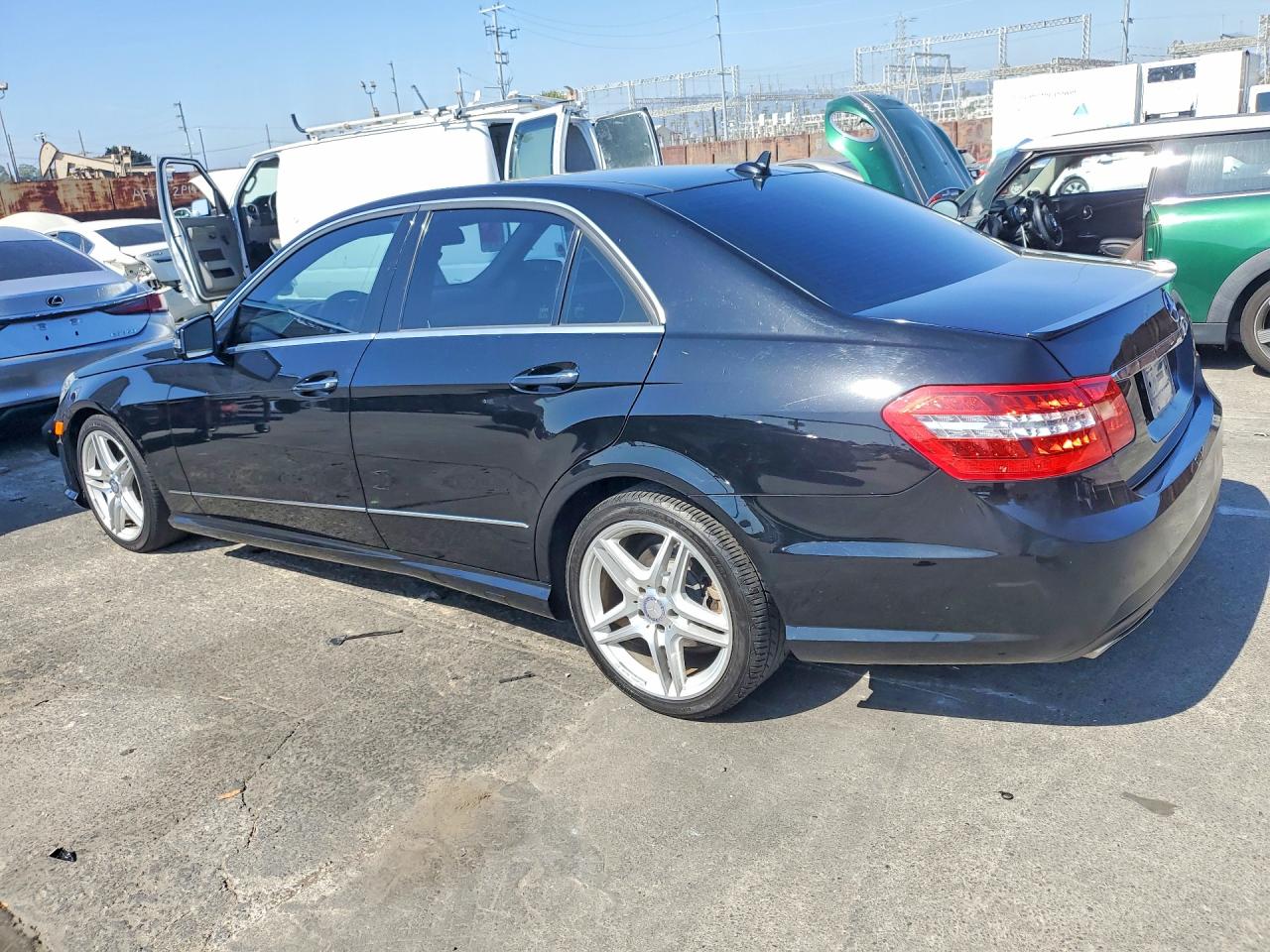 2013 Mercedes-benz E 350 Black vin: WDDHF5KB5DA747421
