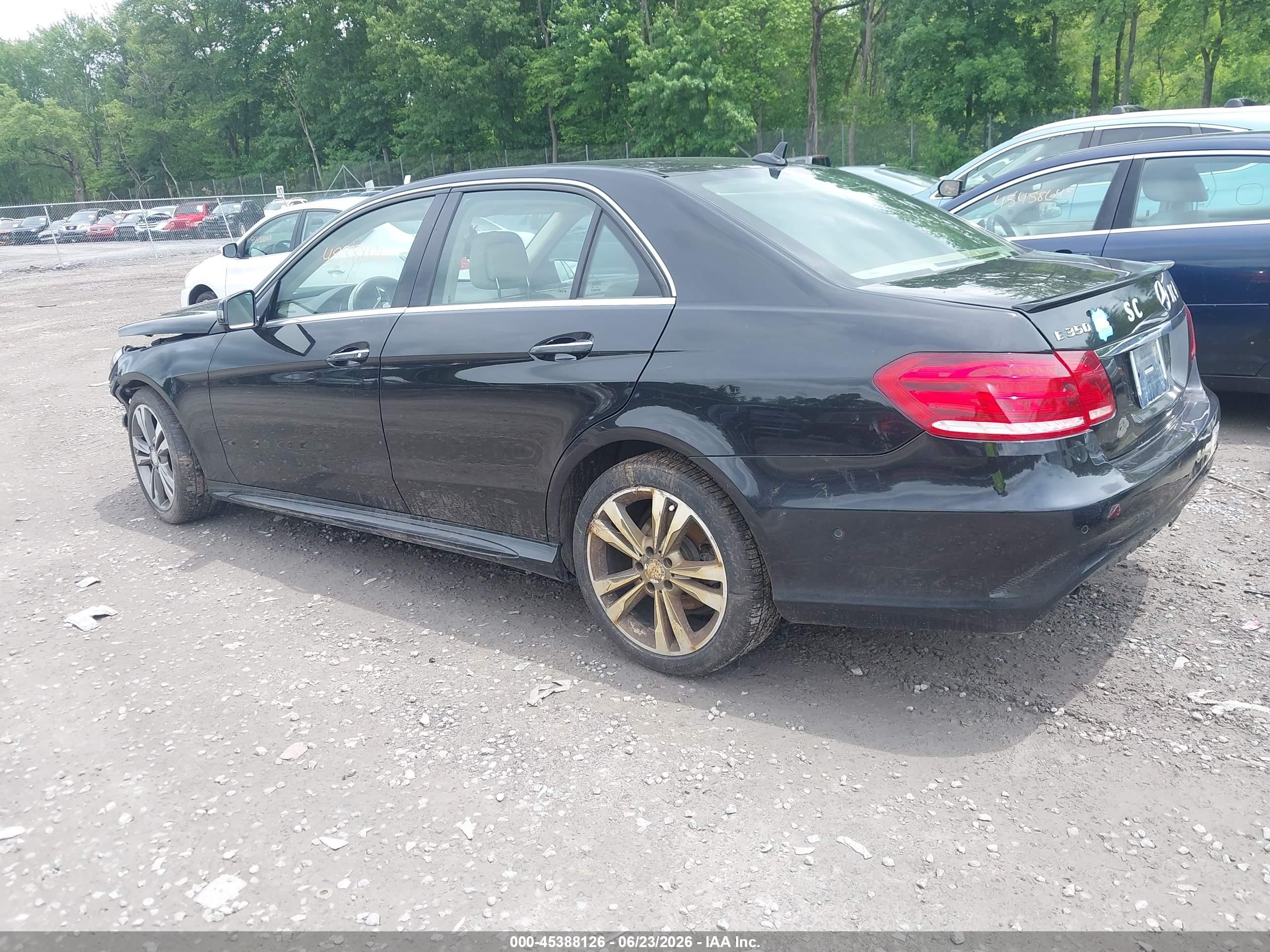 2014 Mercedes-benz E 350   Black vin: WDDHF5KB5EA796118