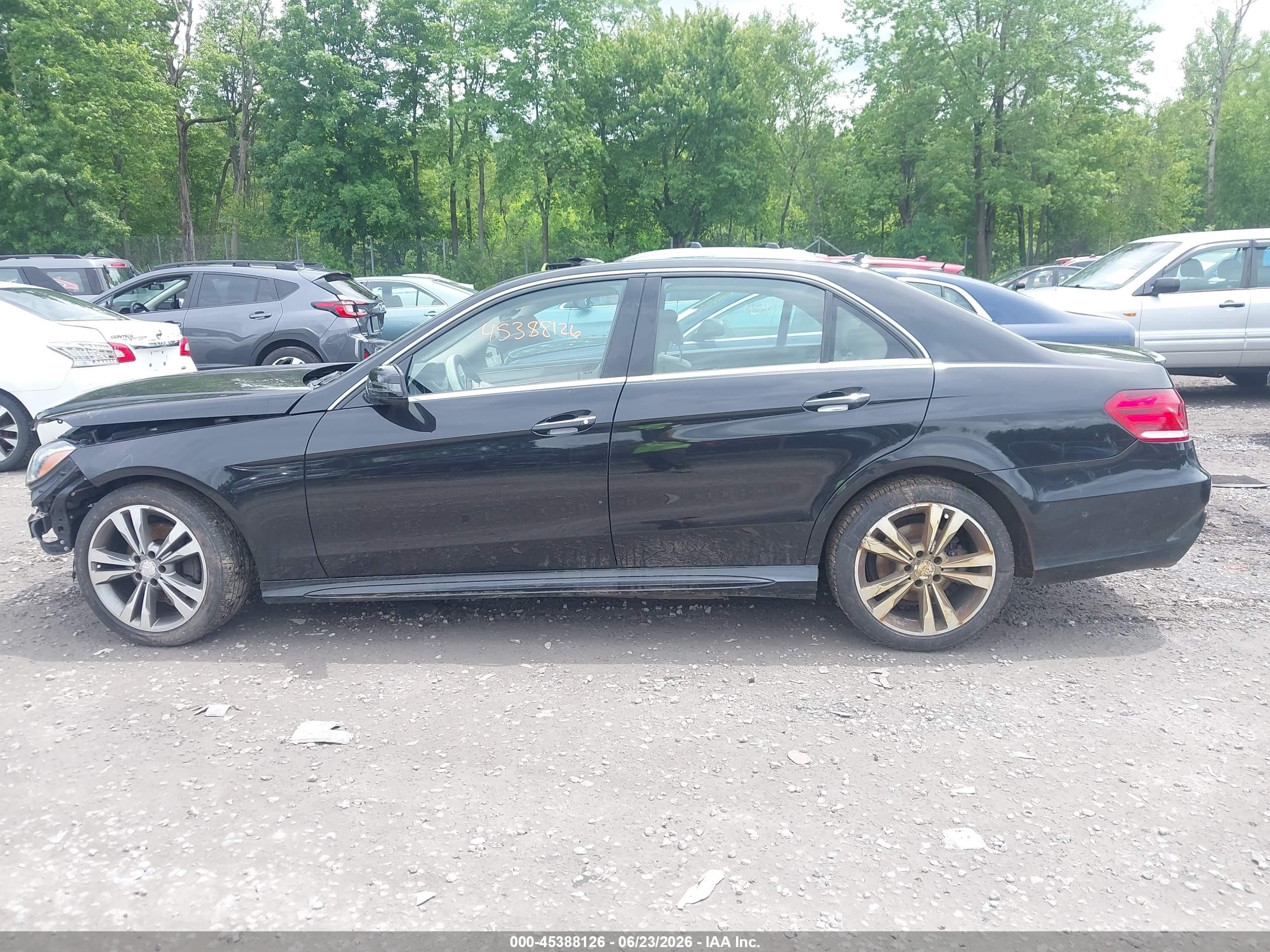 2014 Mercedes-benz E 350   Black vin: WDDHF5KB5EA796118