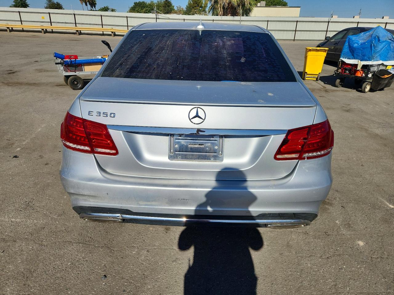 2014 Mercedes-benz E 350 Silver vin: WDDHF5KB5EA796829