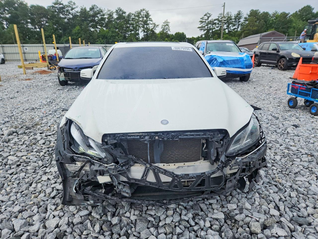 2014 Mercedes-benz E 350 White vin: WDDHF5KB5EA800152