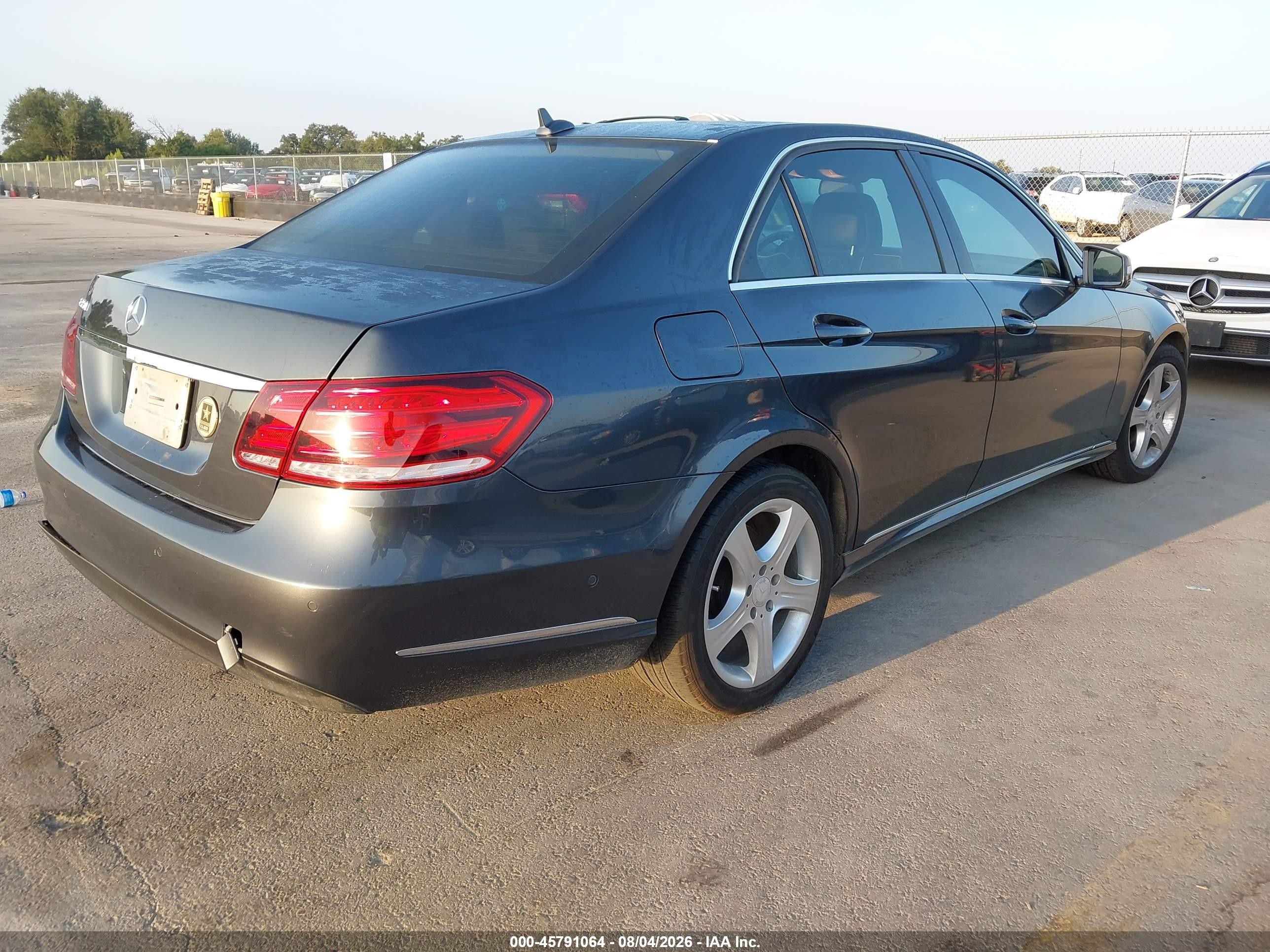 2014 Mercedes-benz E 350   Gray vin: WDDHF5KB5EA836231