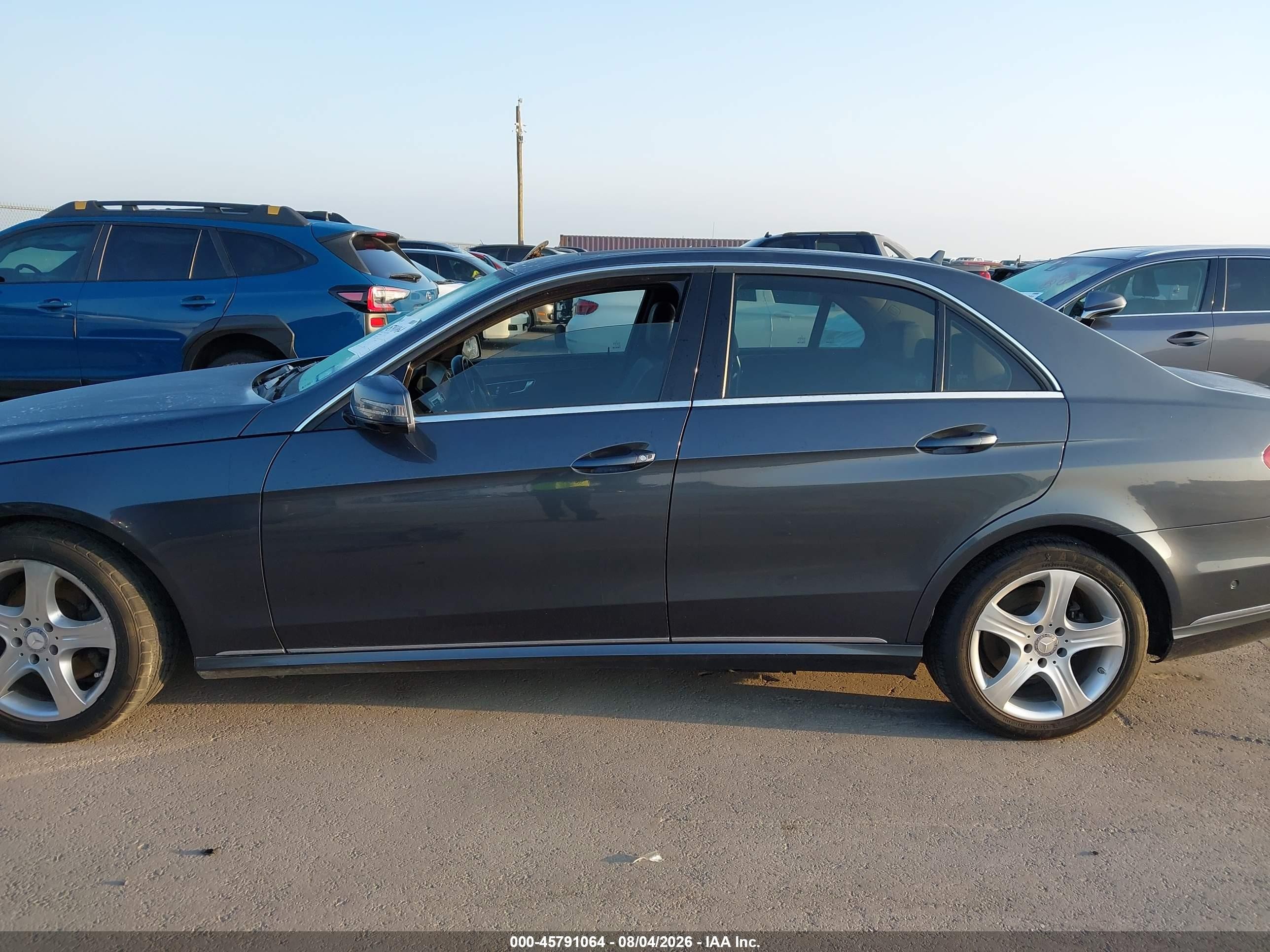 2014 Mercedes-benz E 350   Gray vin: WDDHF5KB5EA836231