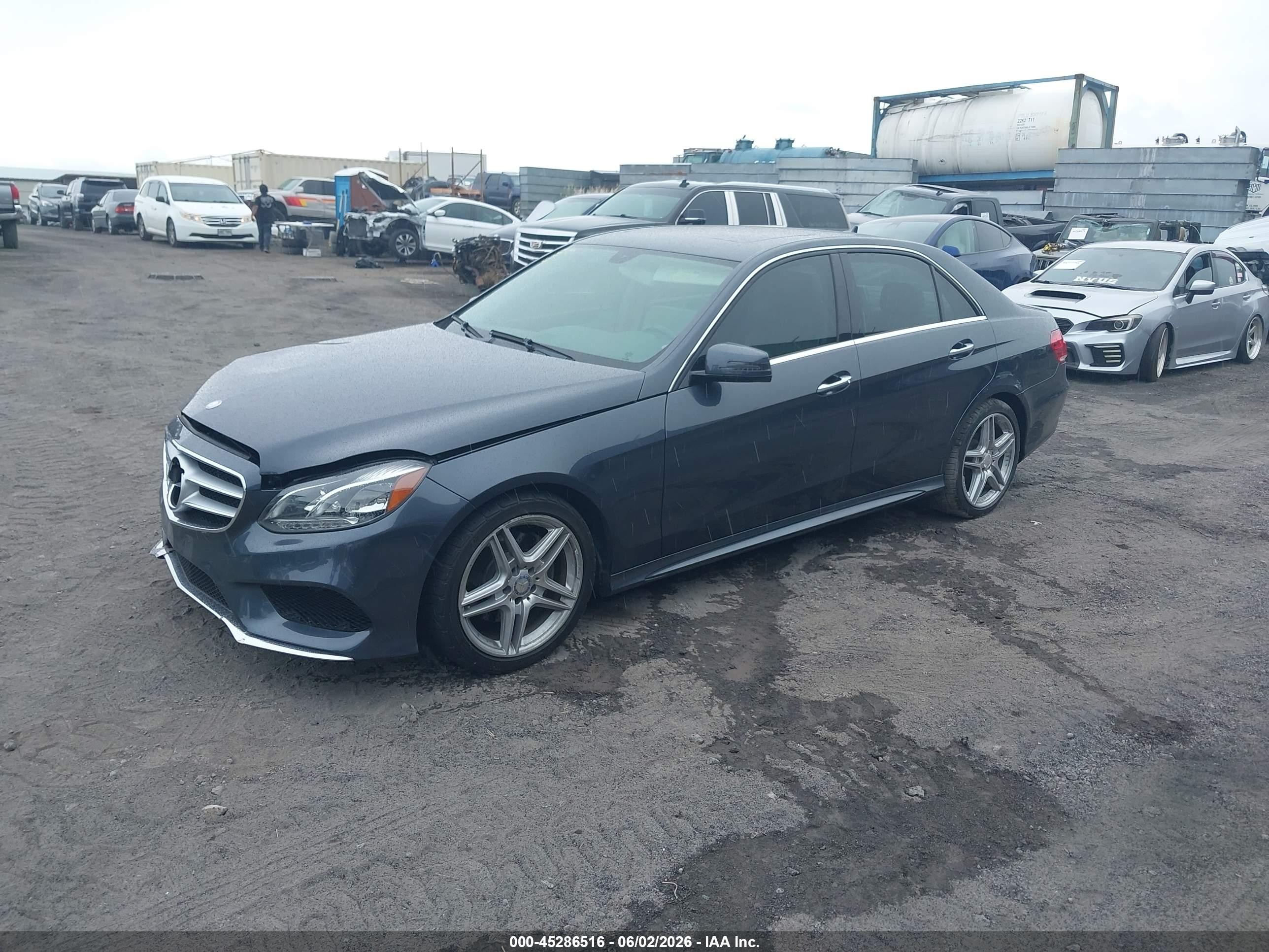 2014 Mercedes-benz E 350   Gray vin: WDDHF5KB5EA871061