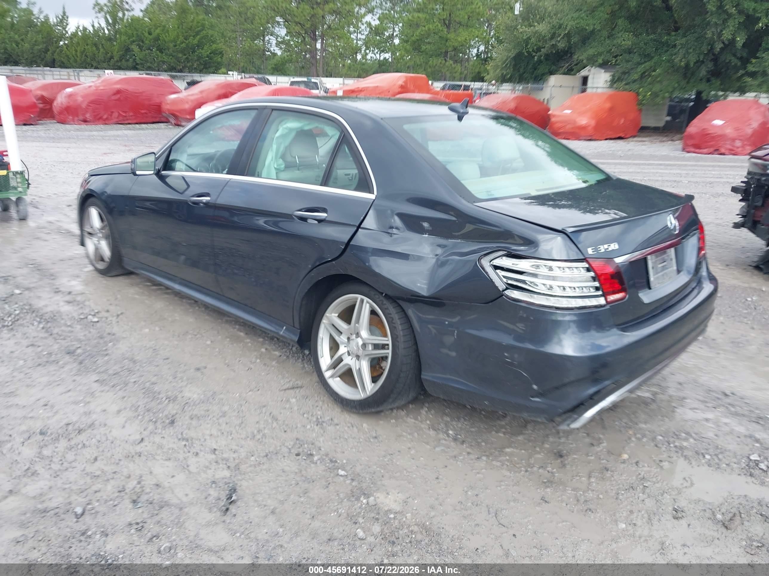 2014 Mercedes-benz E 350   Blue vin: WDDHF5KB5EA885364