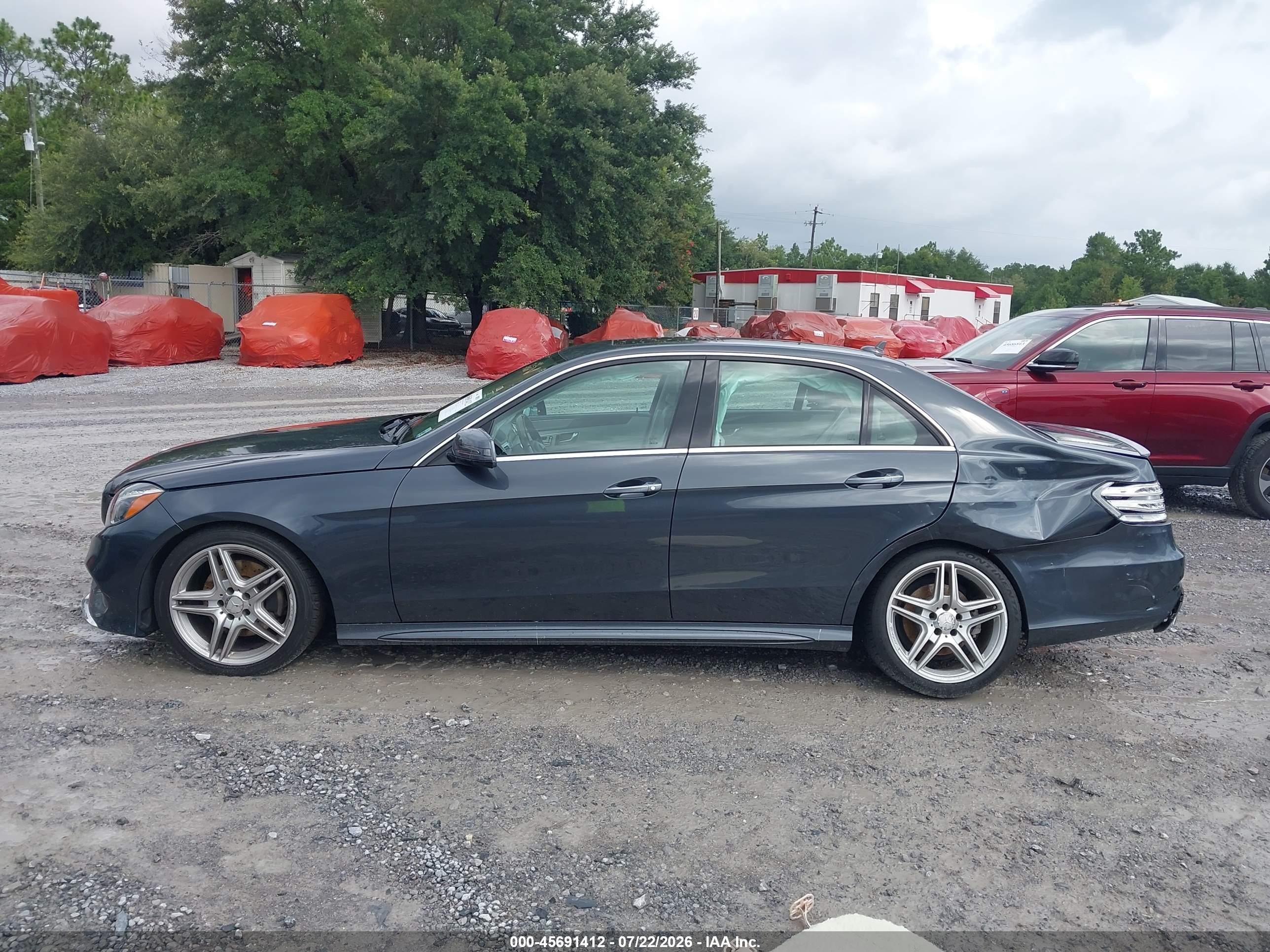2014 Mercedes-benz E 350   Blue vin: WDDHF5KB5EA885364