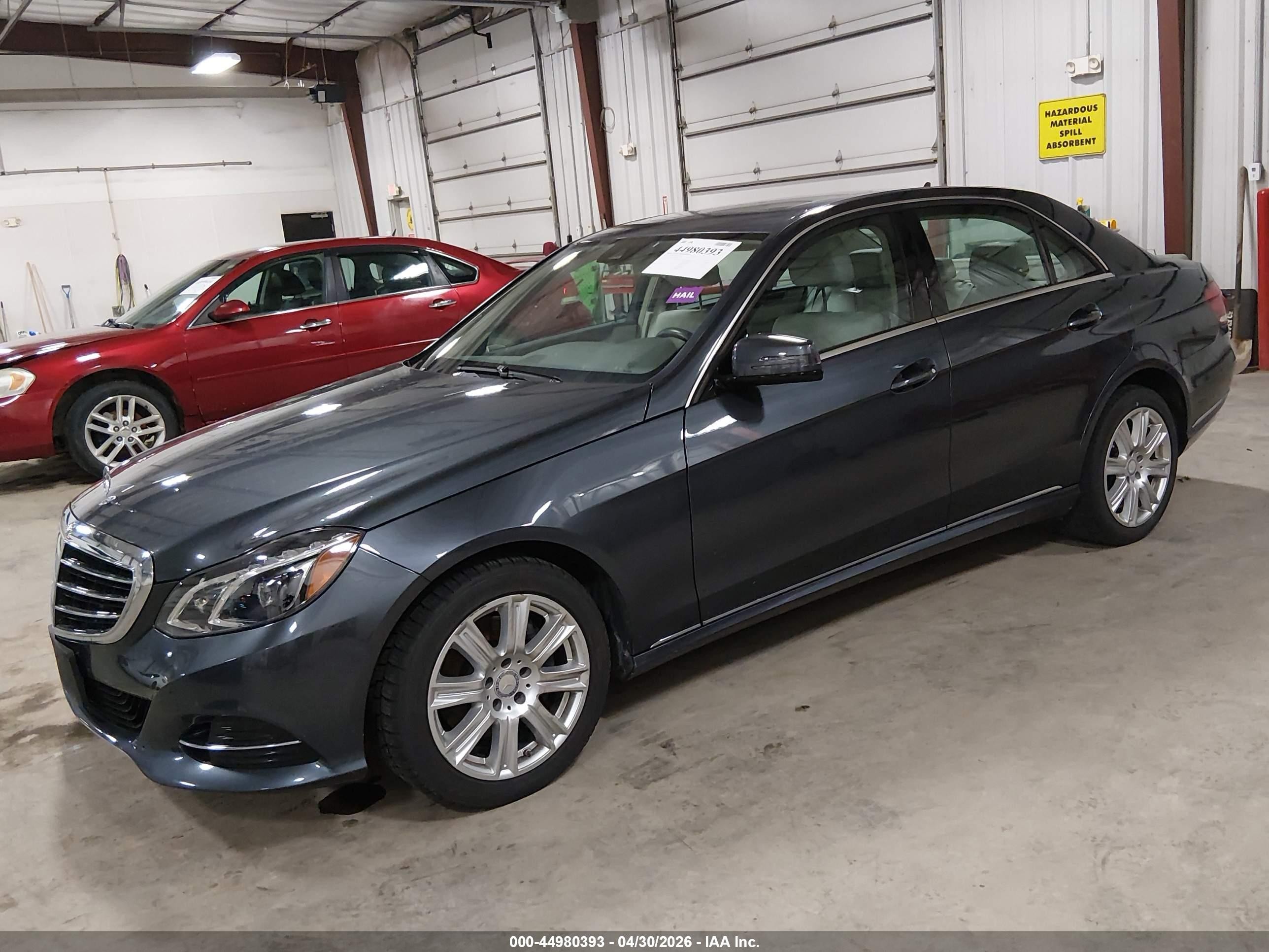 2014 Mercedes-benz E 350   Gray vin: WDDHF5KB5EA896204
