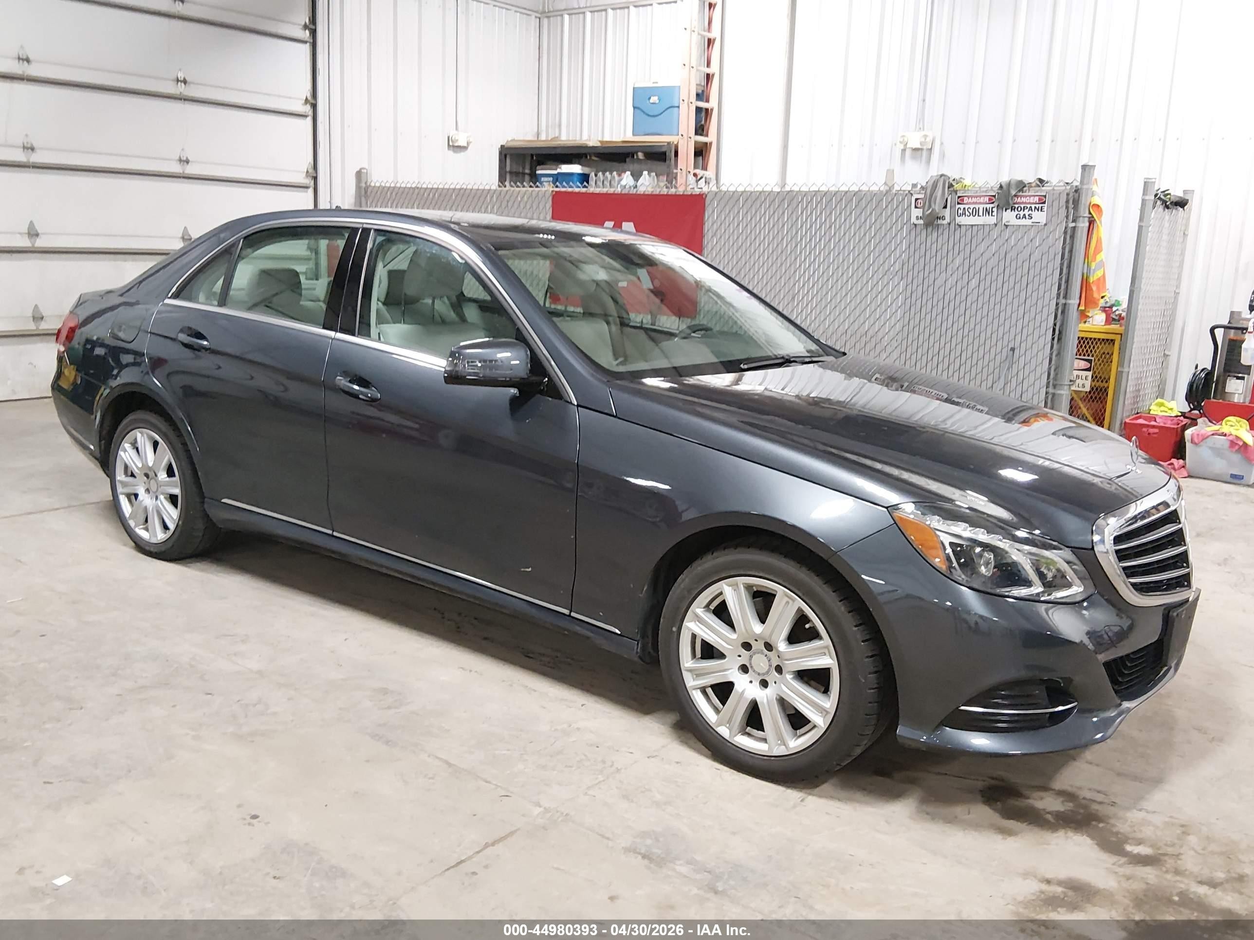 2014 Mercedes-benz E 350   Gray vin: WDDHF5KB5EA896204