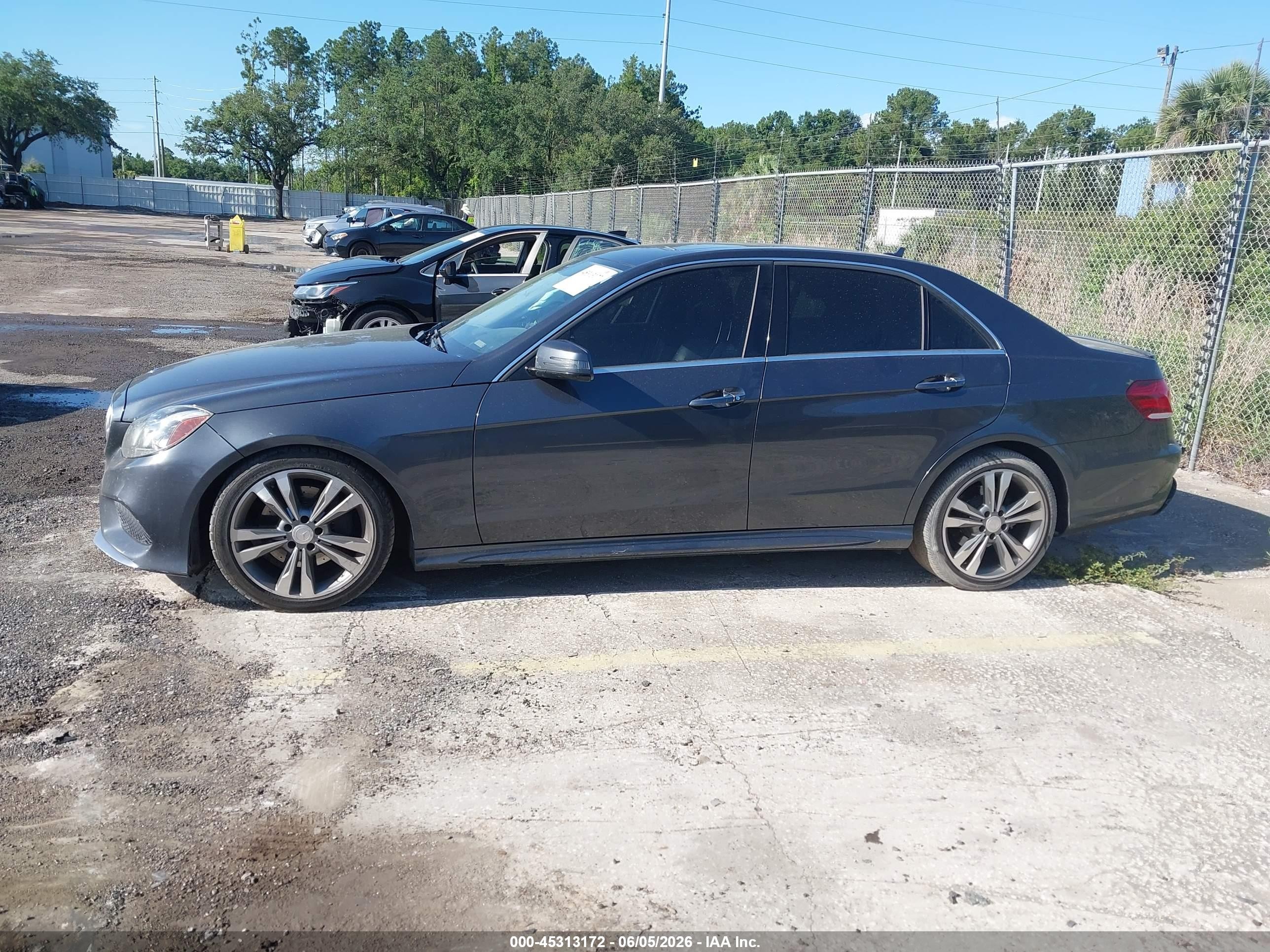 2014 Mercedes-benz E 350   Серый vin: WDDHF5KB5EA905421