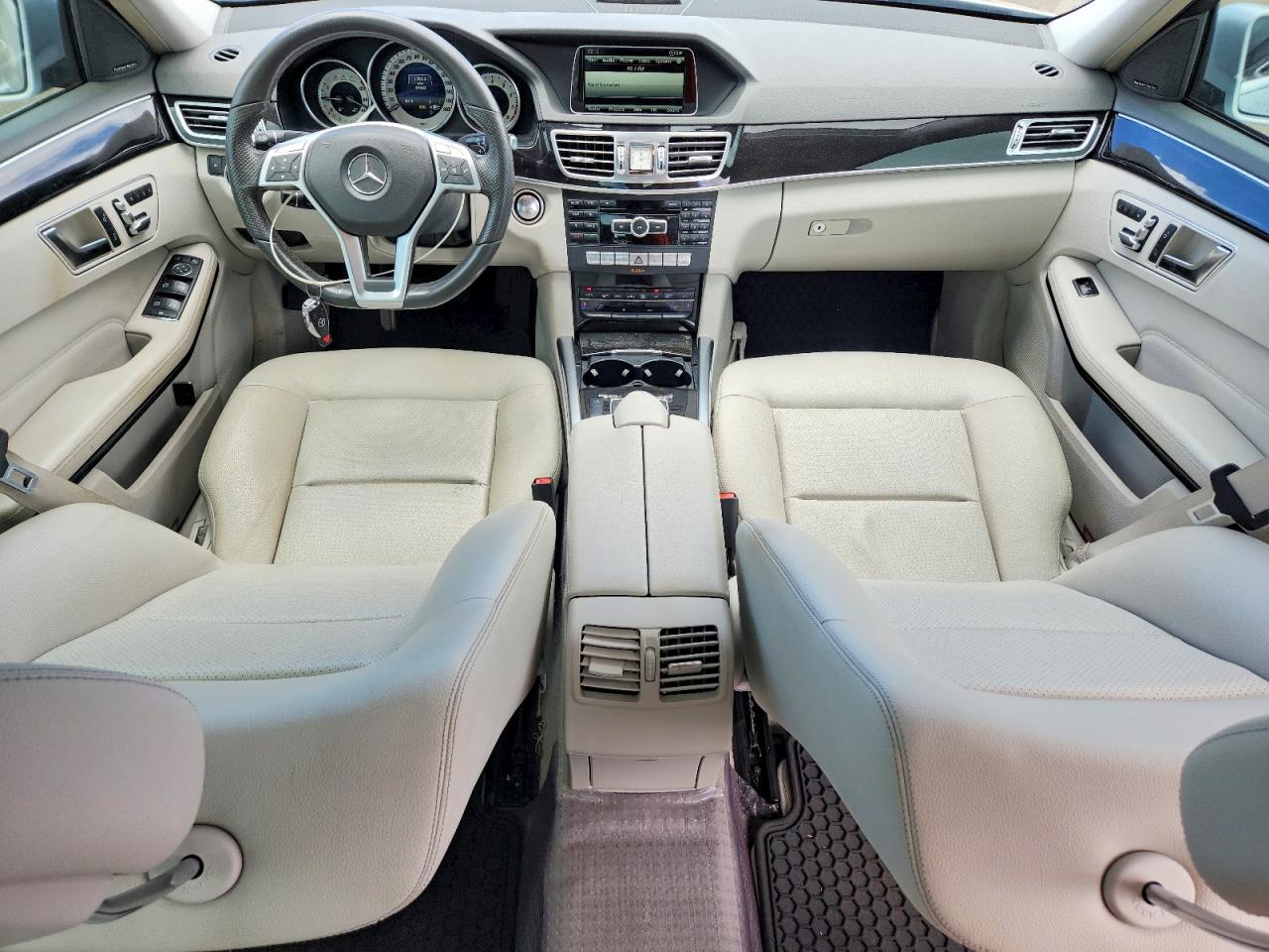2014 Mercedes-benz E 350 Silver vin: WDDHF5KB5EA913986