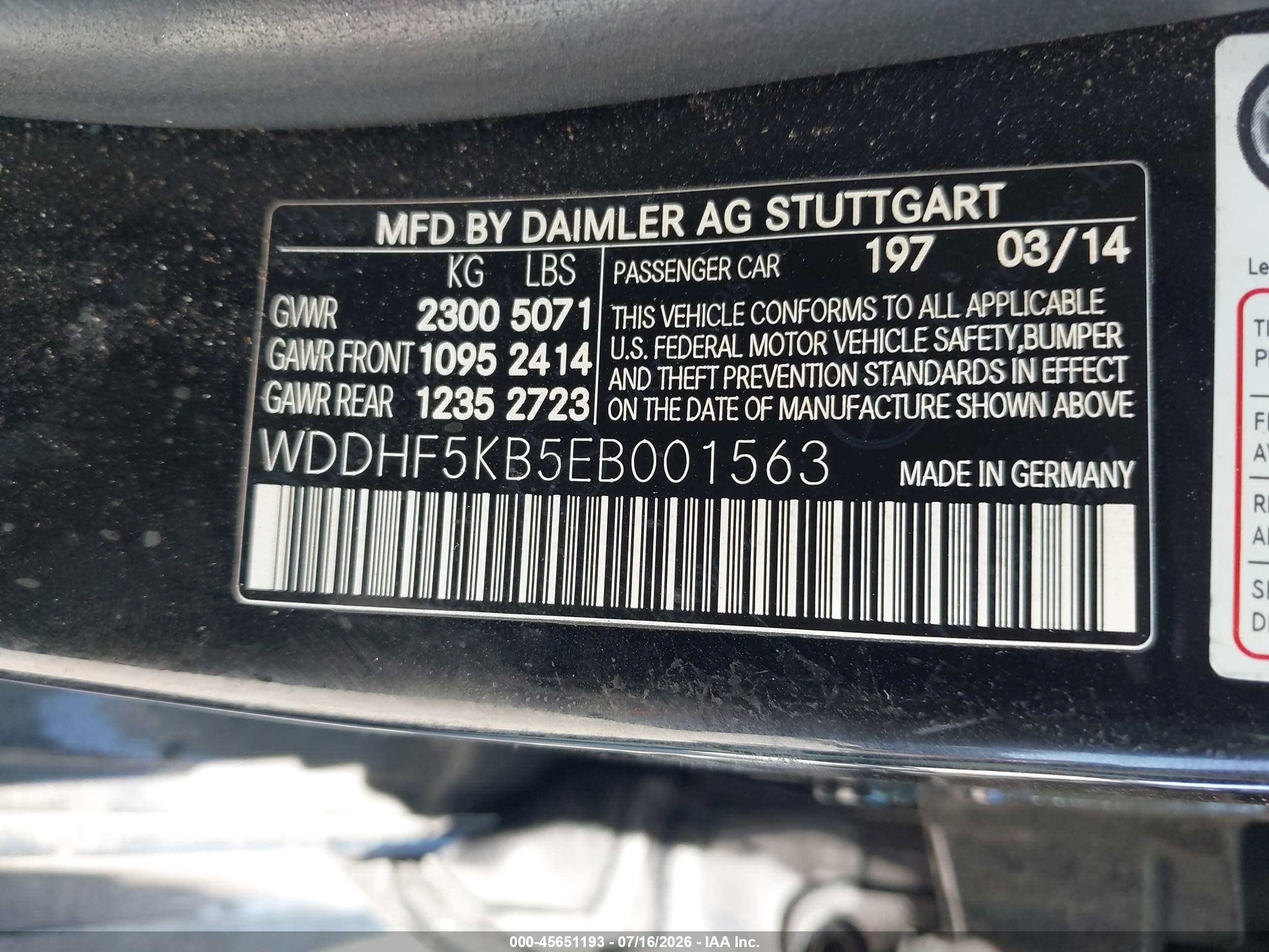 2014 Mercedes-benz E 350   Black vin: WDDHF5KB5EB001563