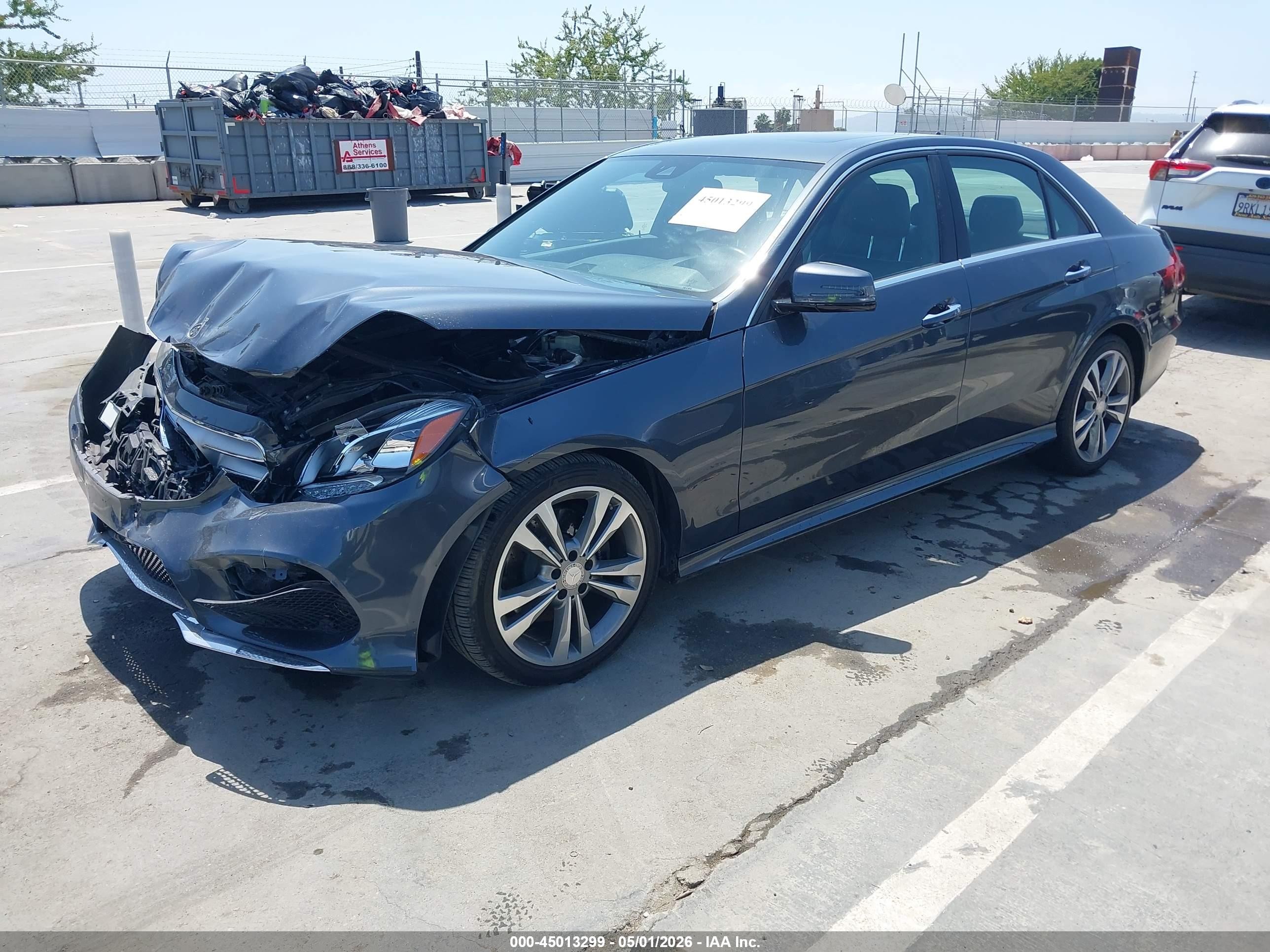 2014 Mercedes-benz E 350   Light Blue vin: WDDHF5KB5EB042971