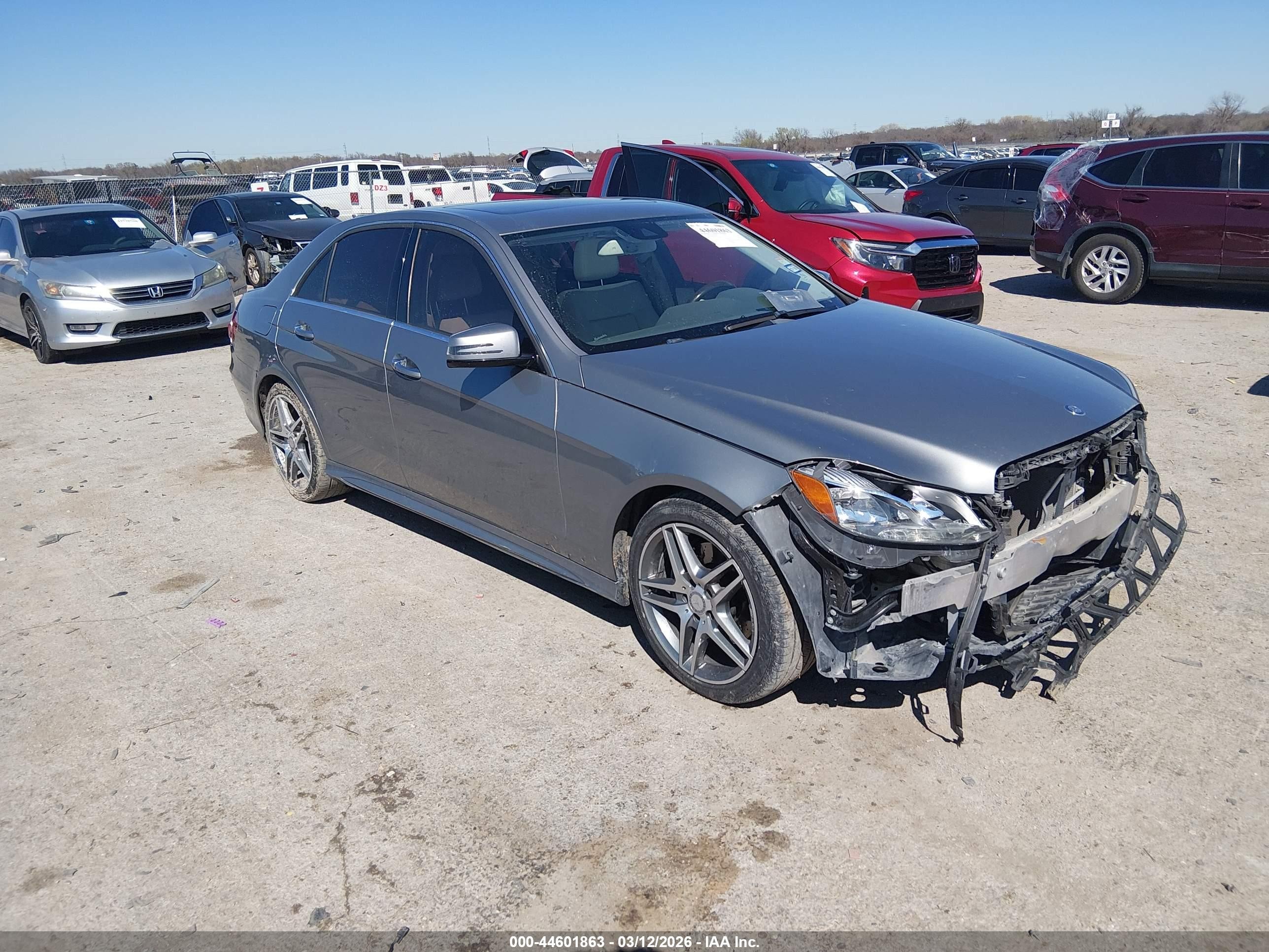 2015 Mercedes-benz E 350   Gray vin: WDDHF5KB5FB130324