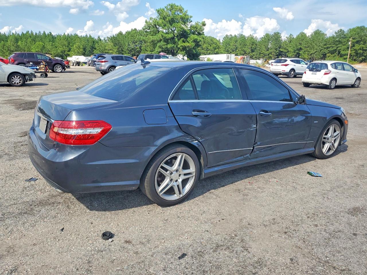2012 Mercedes-benz E 350 Gray vin: WDDHF5KB6CA552779
