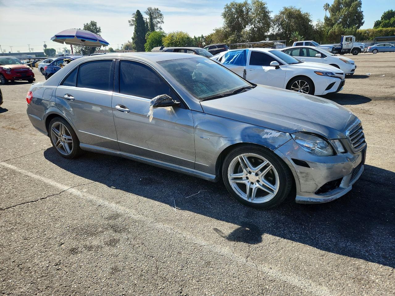 2012 Mercedes-benz E 350 Gray vin: WDDHF5KB6CA591257