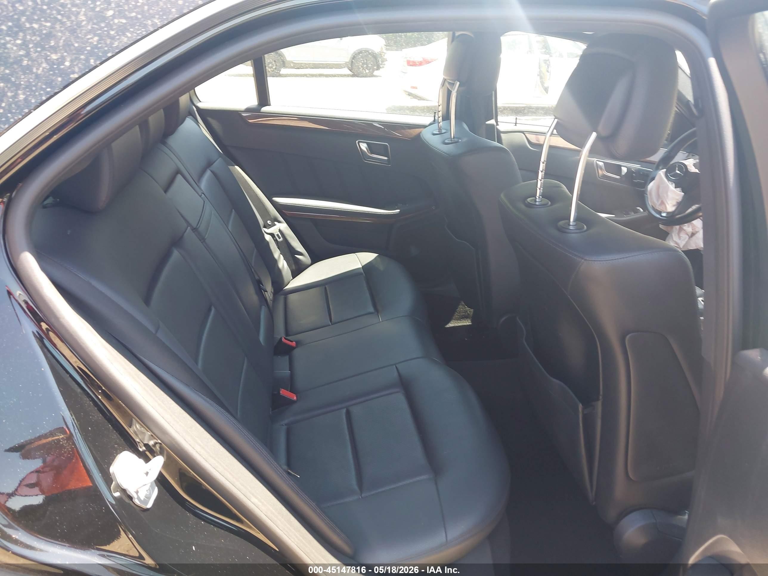 2012 Mercedes-benz E 350   Black vin: WDDHF5KB6CA623155