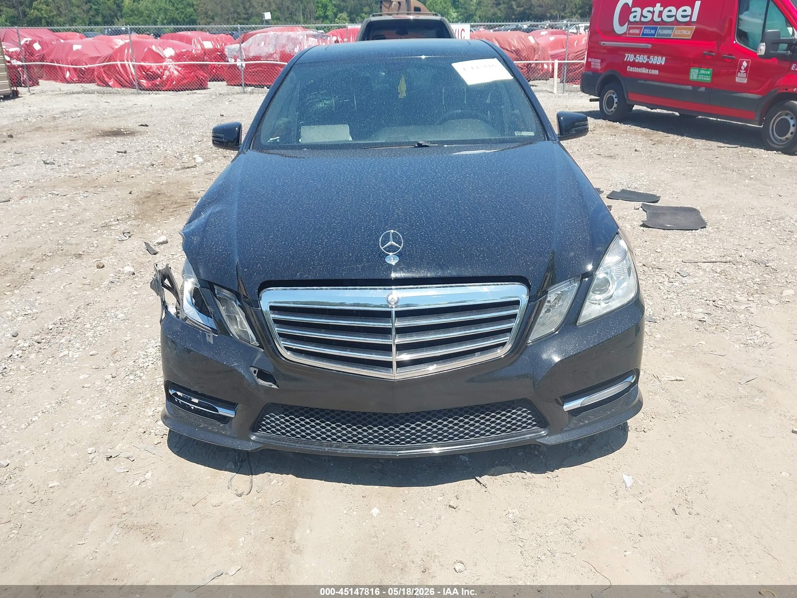 2012 Mercedes-benz E 350   Black vin: WDDHF5KB6CA623155
