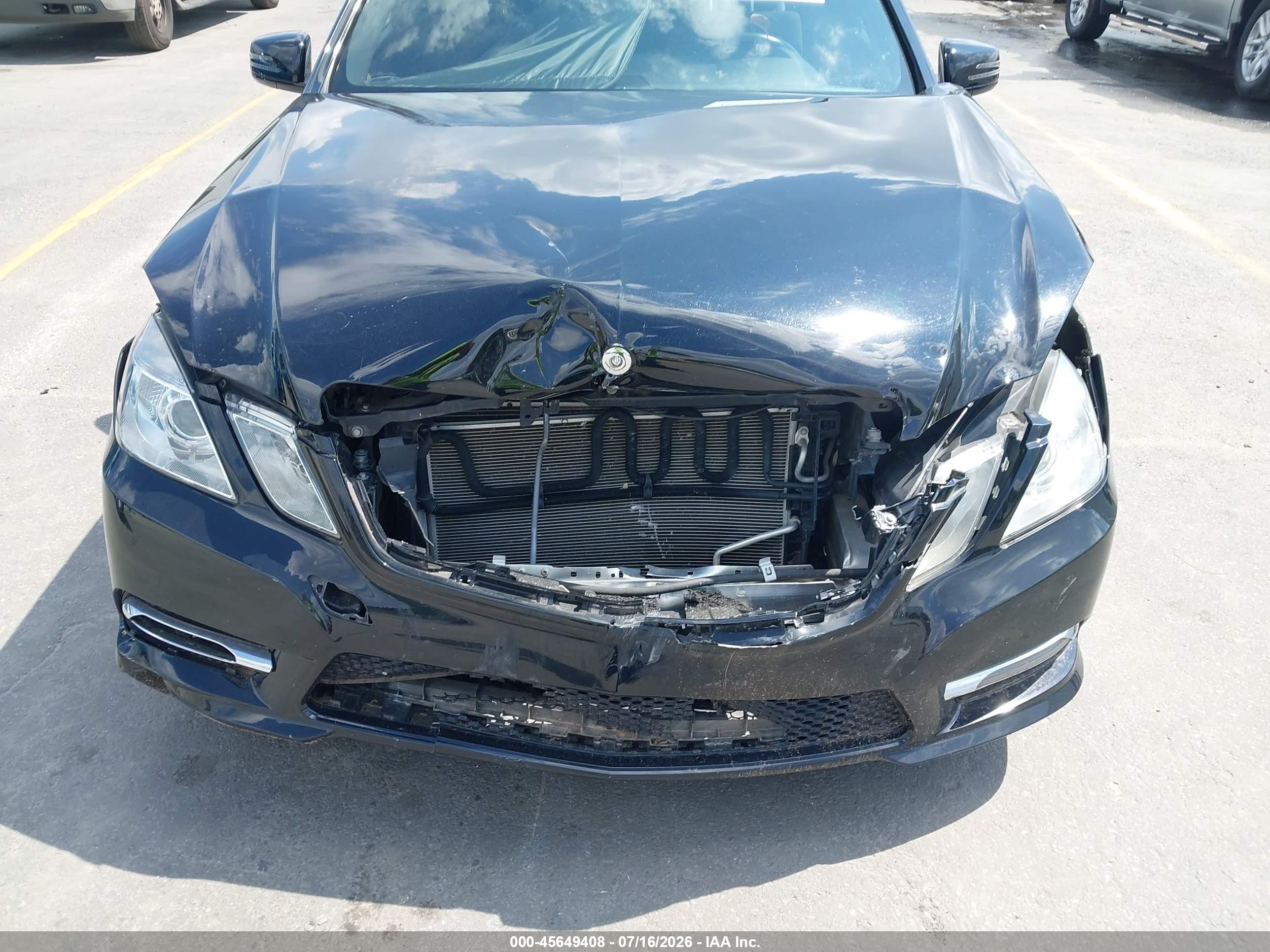 2012 Mercedes-benz E 350   Black vin: WDDHF5KB6CA635757