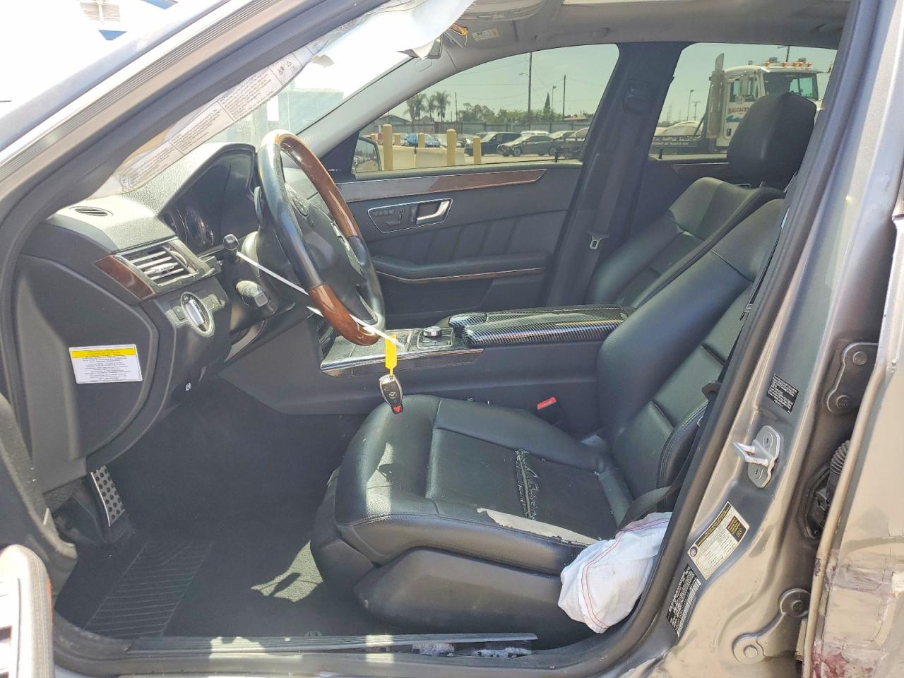 2013 Mercedes-benz E 350 Silver vin: WDDHF5KB6DA666184