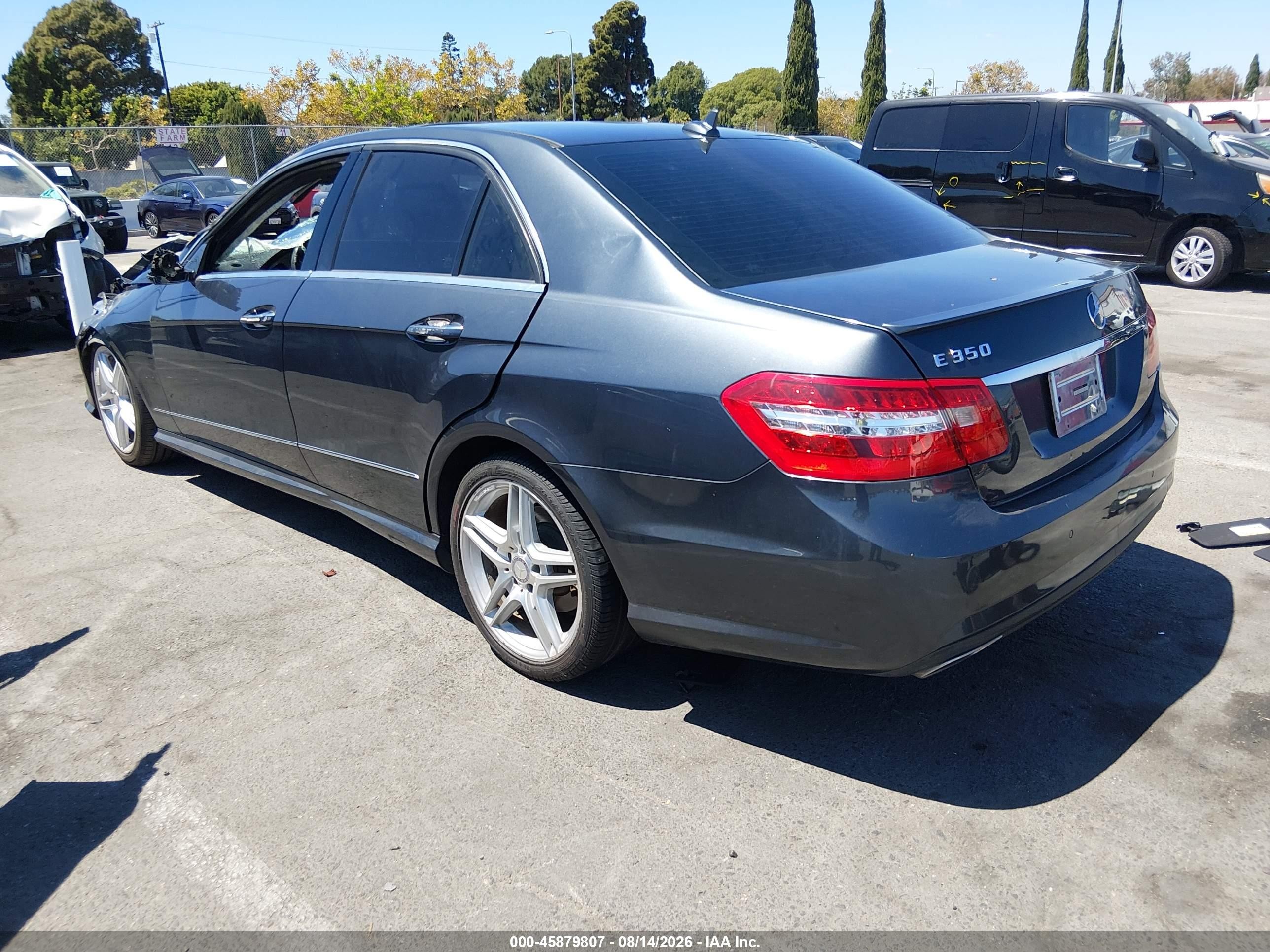 2013 Mercedes-benz E 350   Blue vin: WDDHF5KB6DA746536
